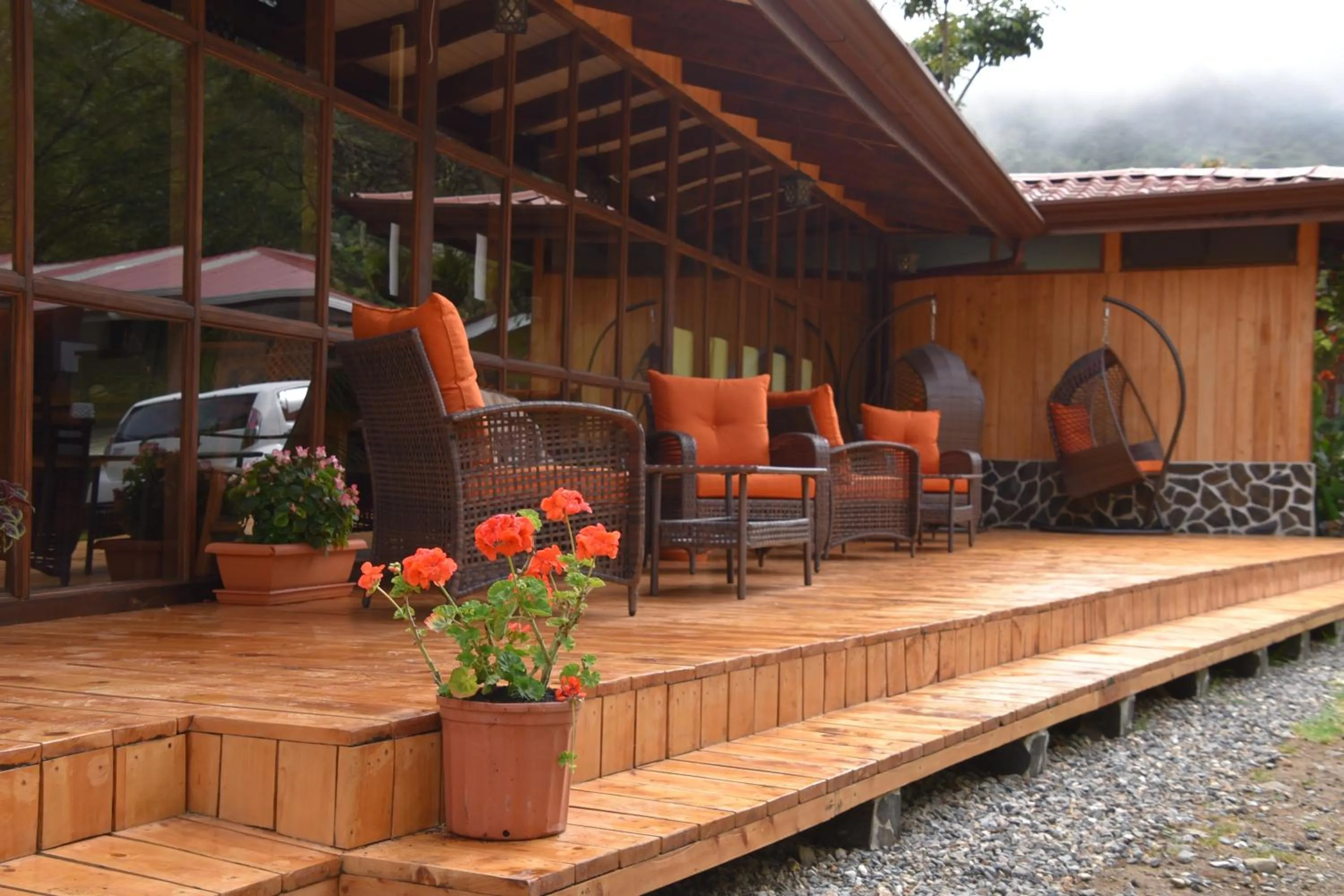 Balcony/Terrace in Hotel de Montaña Suria