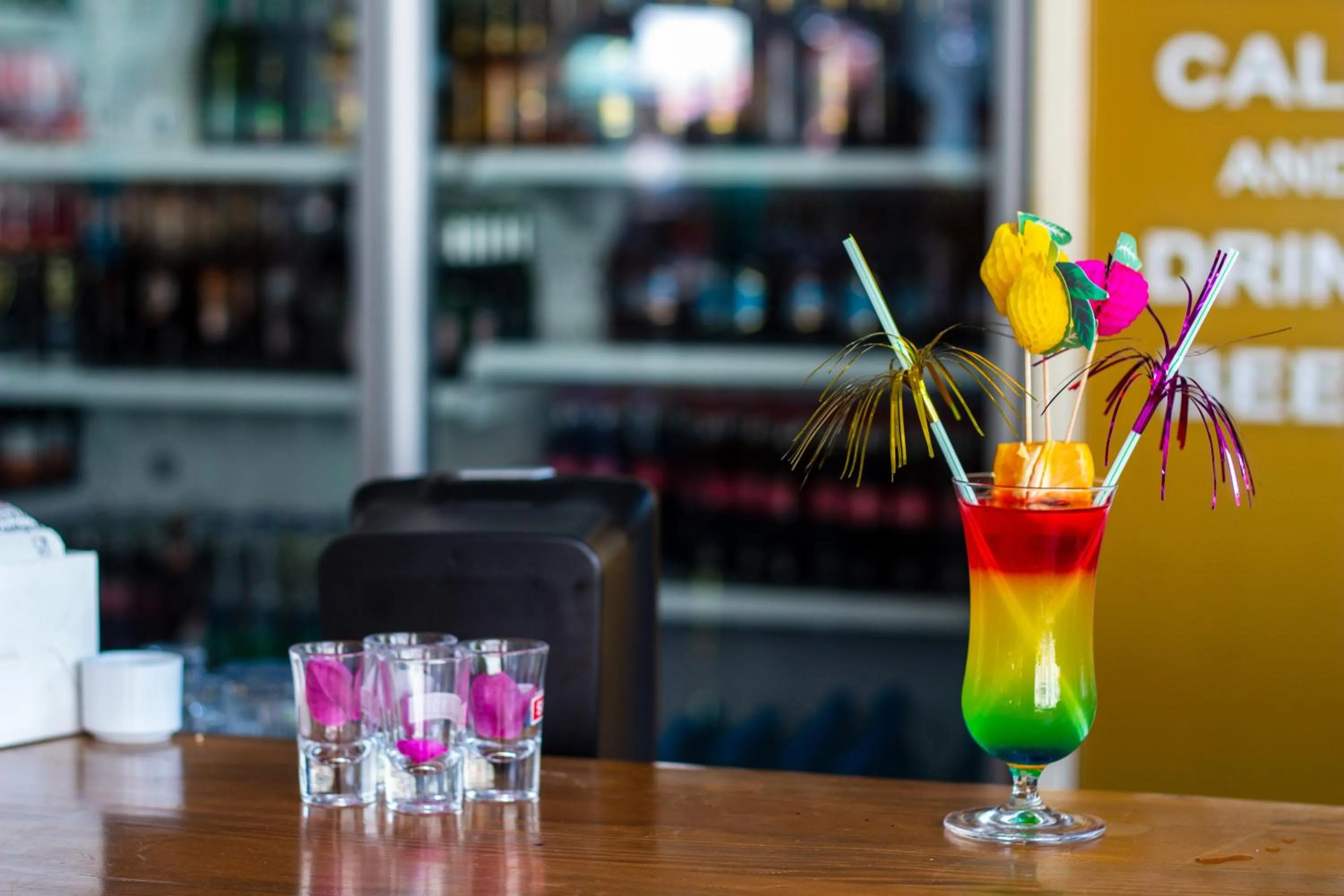 Drinks in Tonoz Beach Hotel