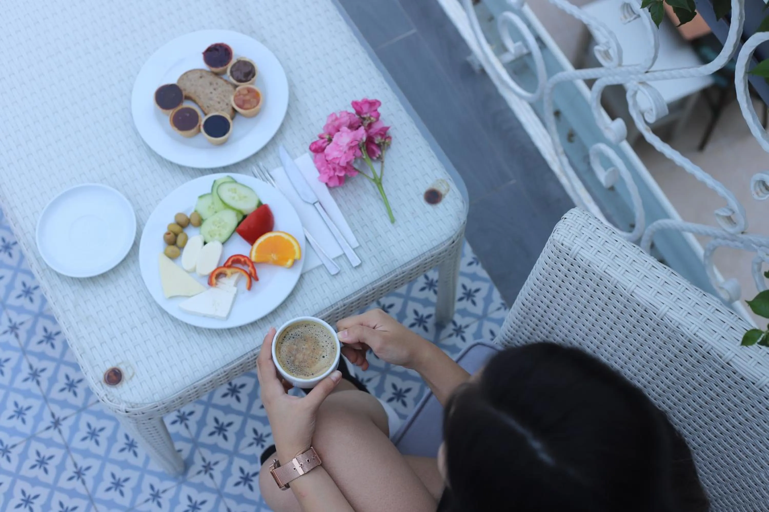 Breakfast in Tonoz Beach Hotel