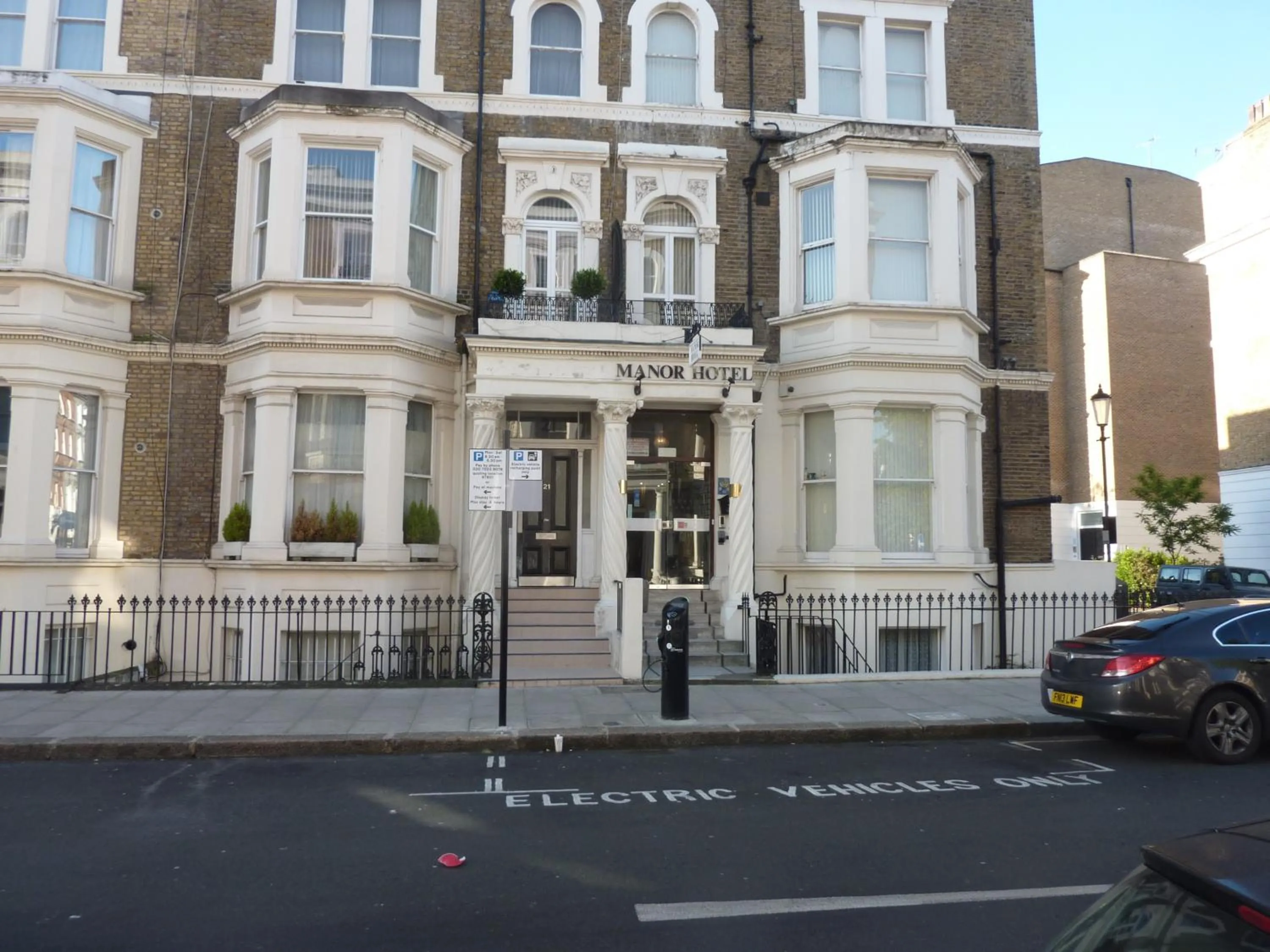 Property building in Manor Hotel