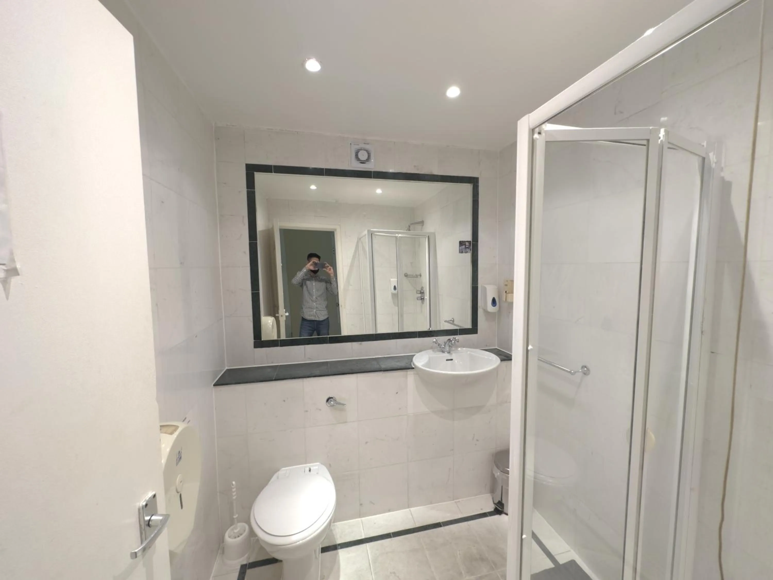 Bathroom in Manor Hotel