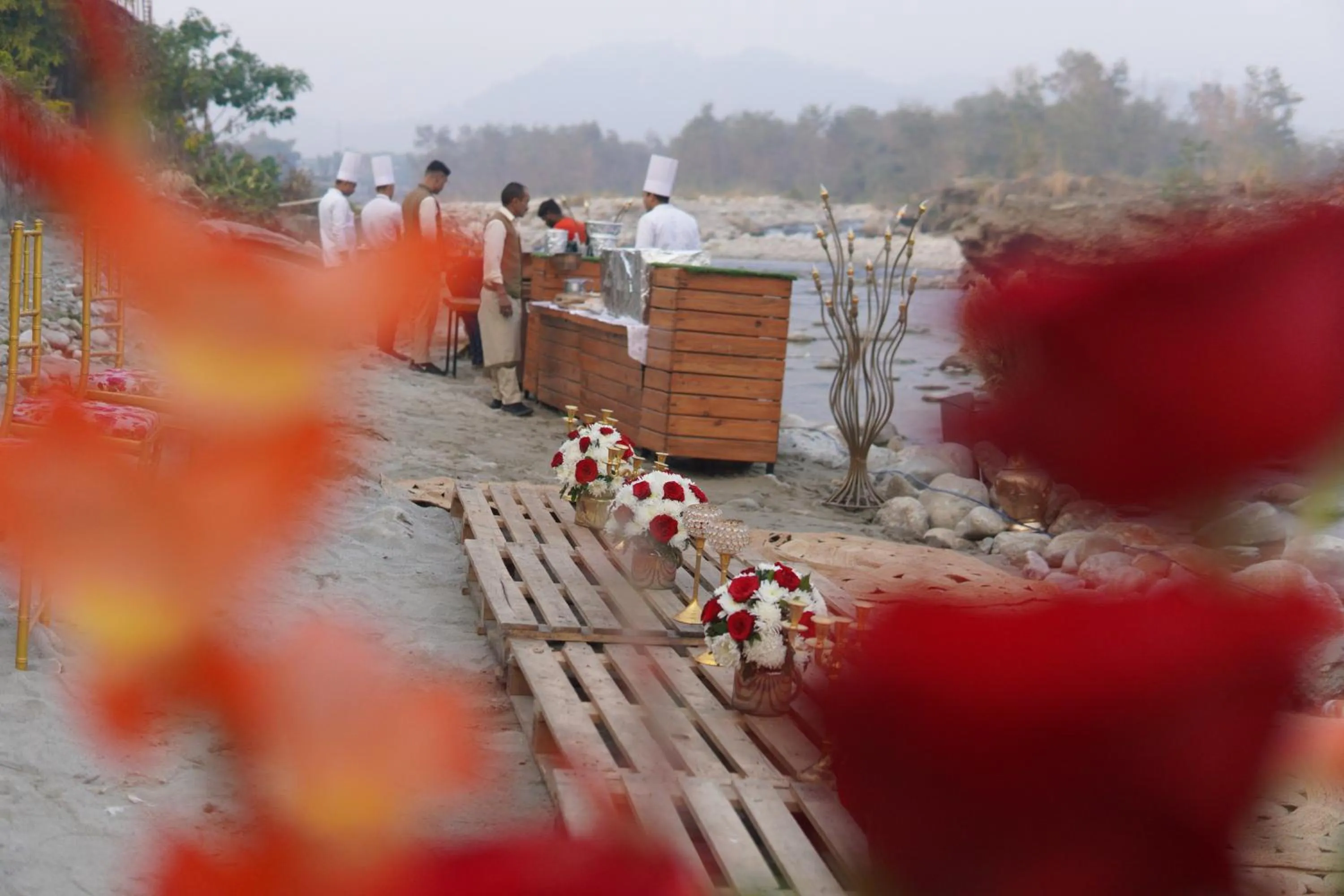 People in Manu Maharani Resort