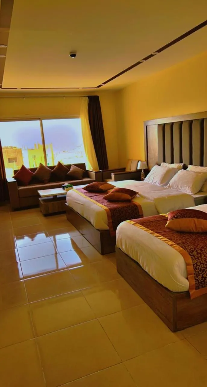 Bed in Shaqilath Hotel