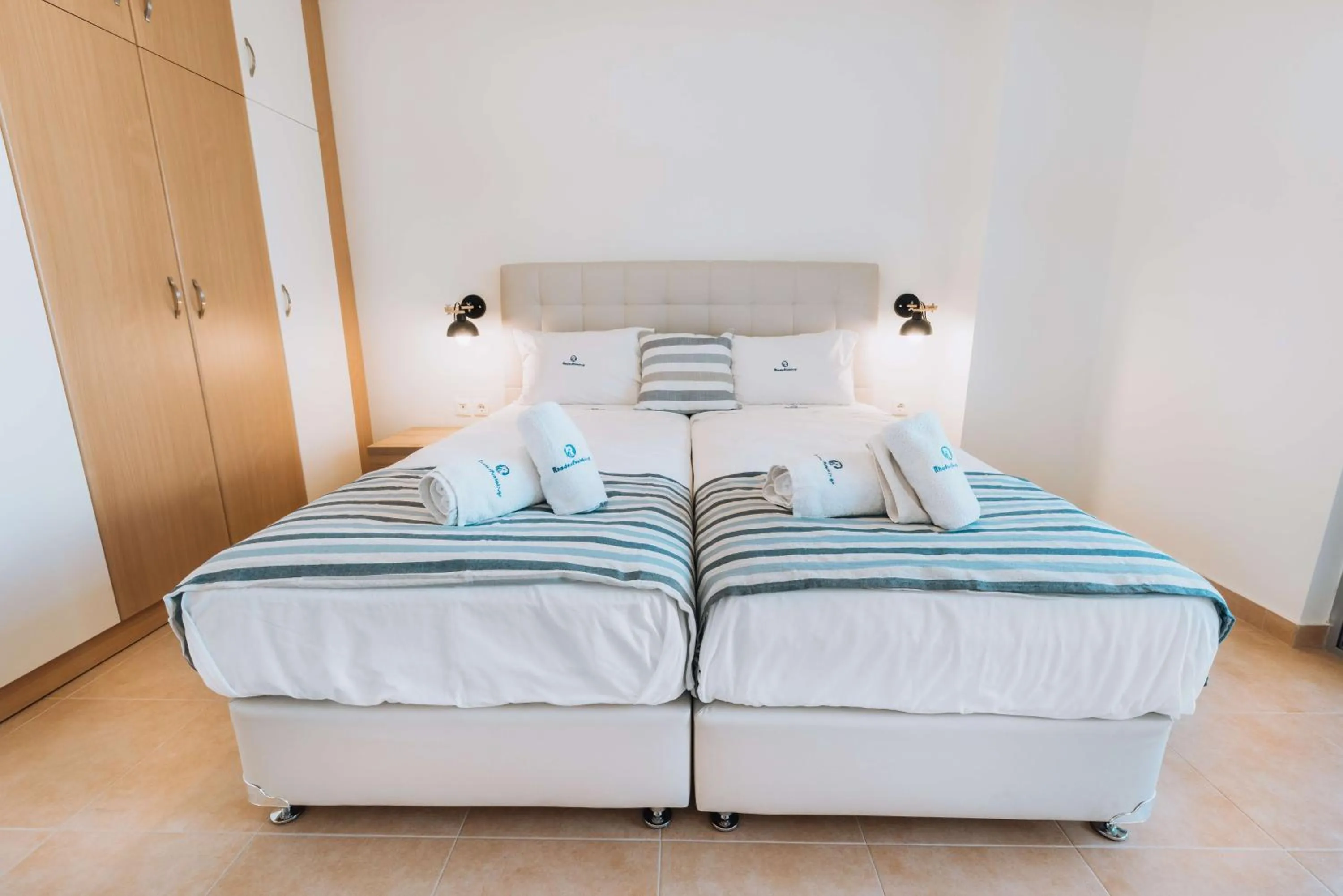 Bedroom in Rhodes Port Haven Suite