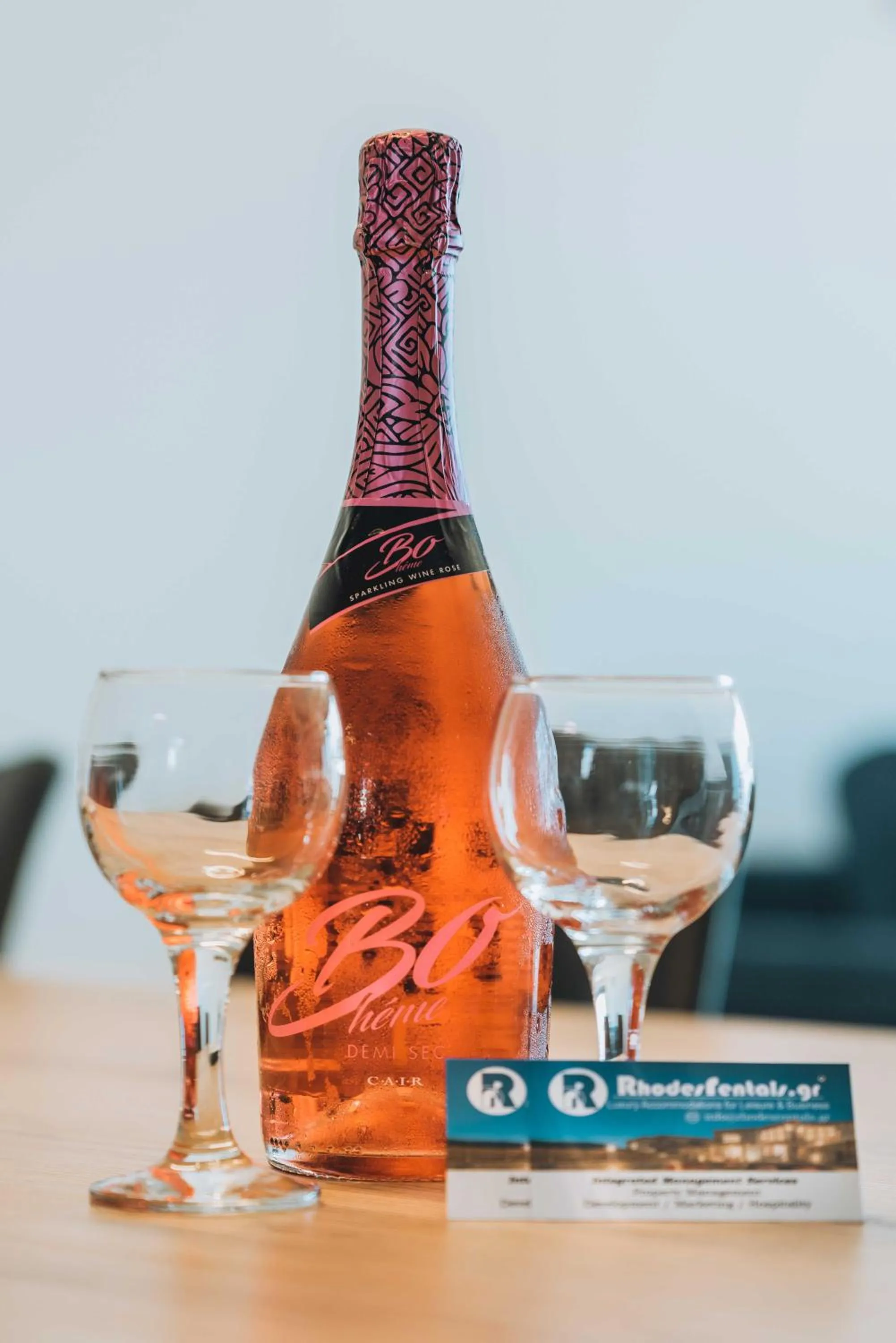 Food and drinks in Rhodes Port Haven Suite