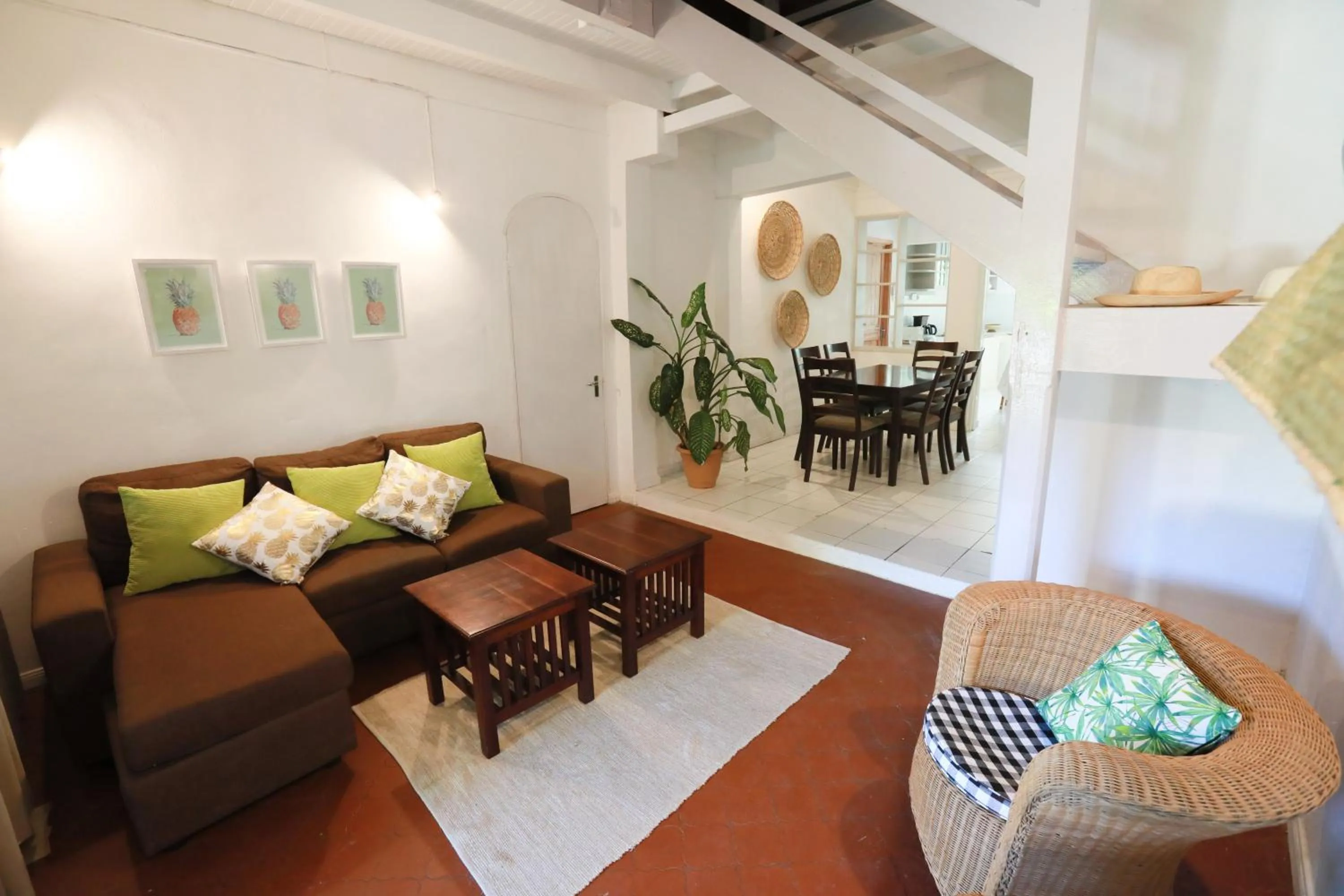 Living room in Chantauvent Guest House