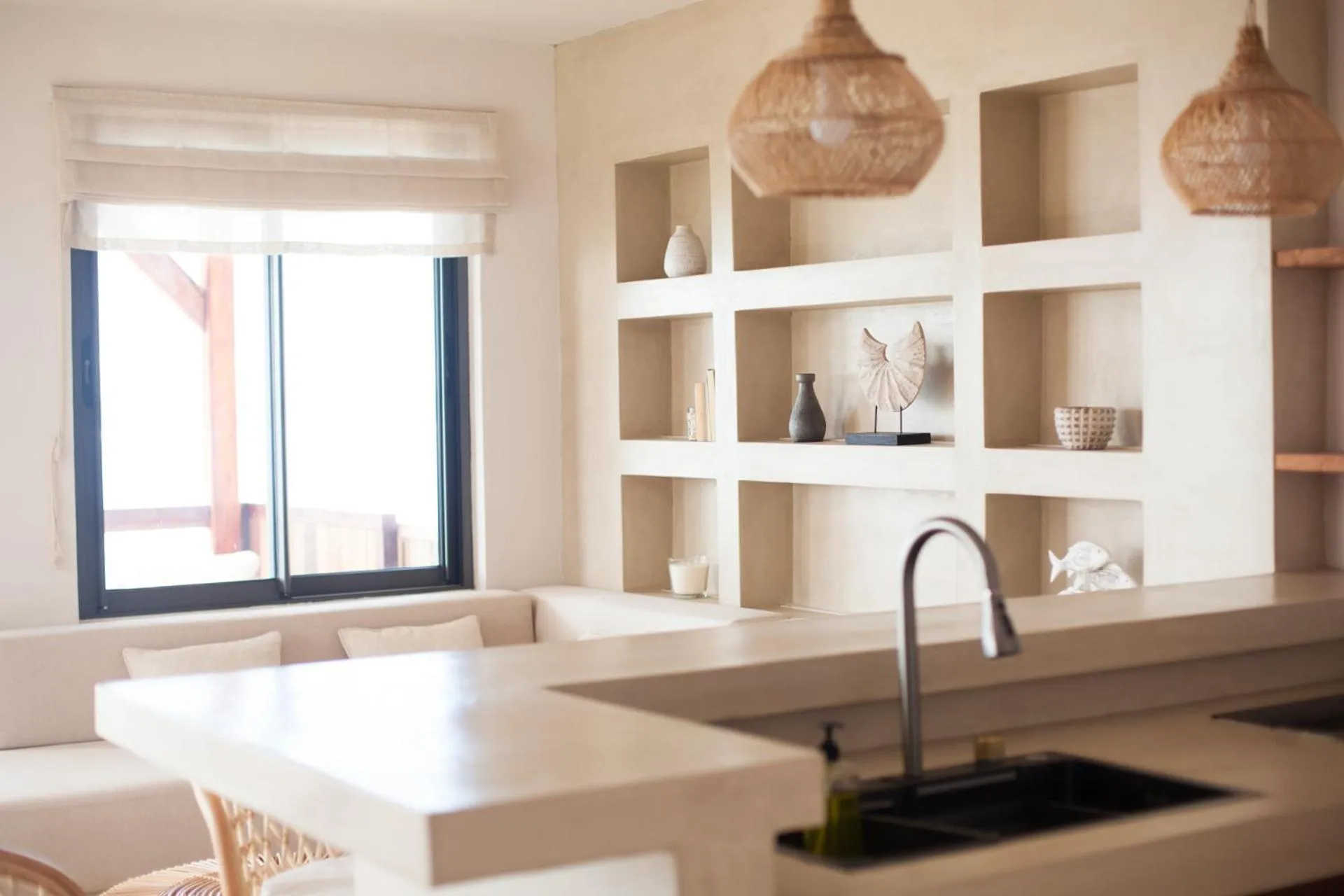 Kitchen or kitchenette in Chantauvent Guest House