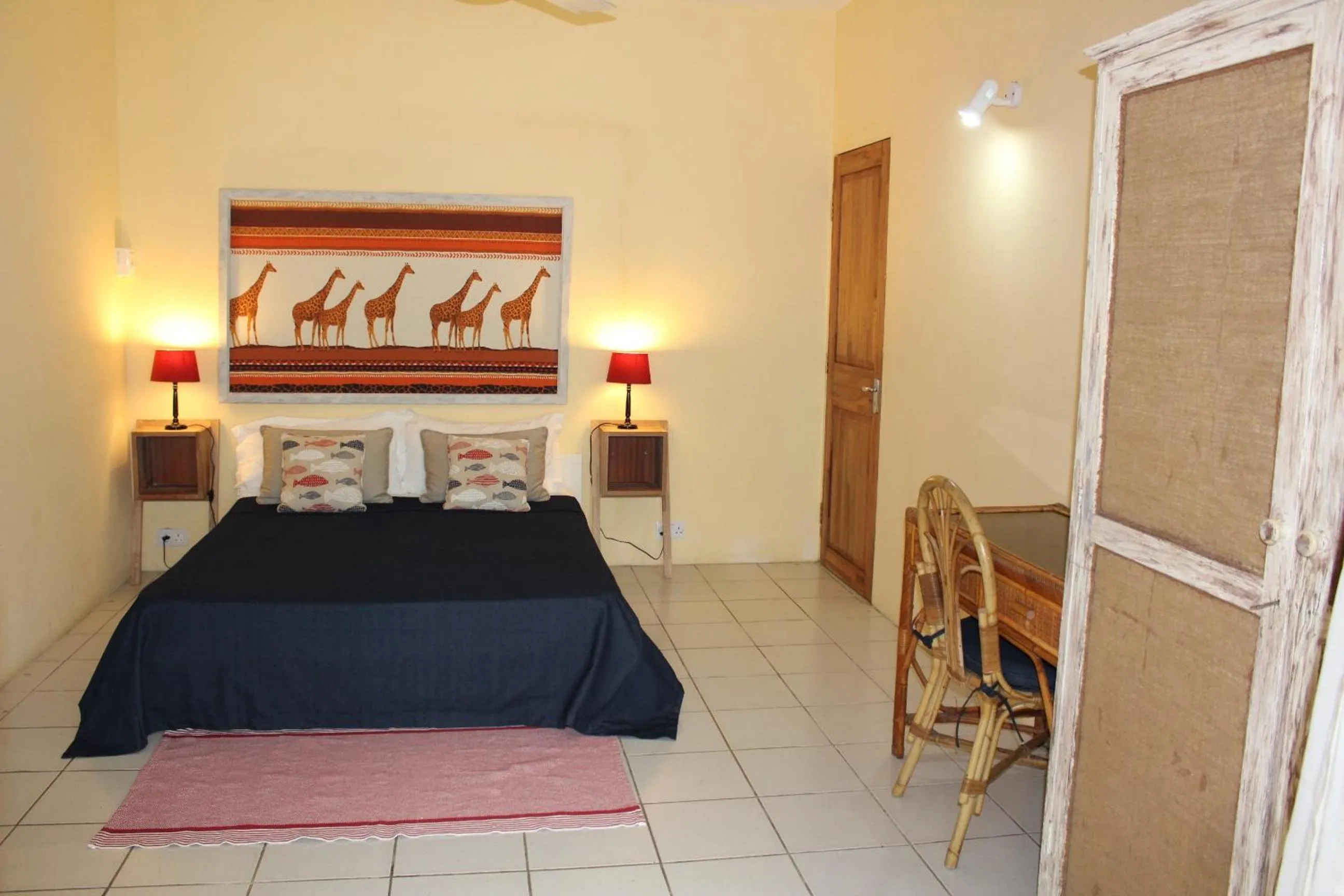 Bedroom, Bed in Chantauvent Guest House