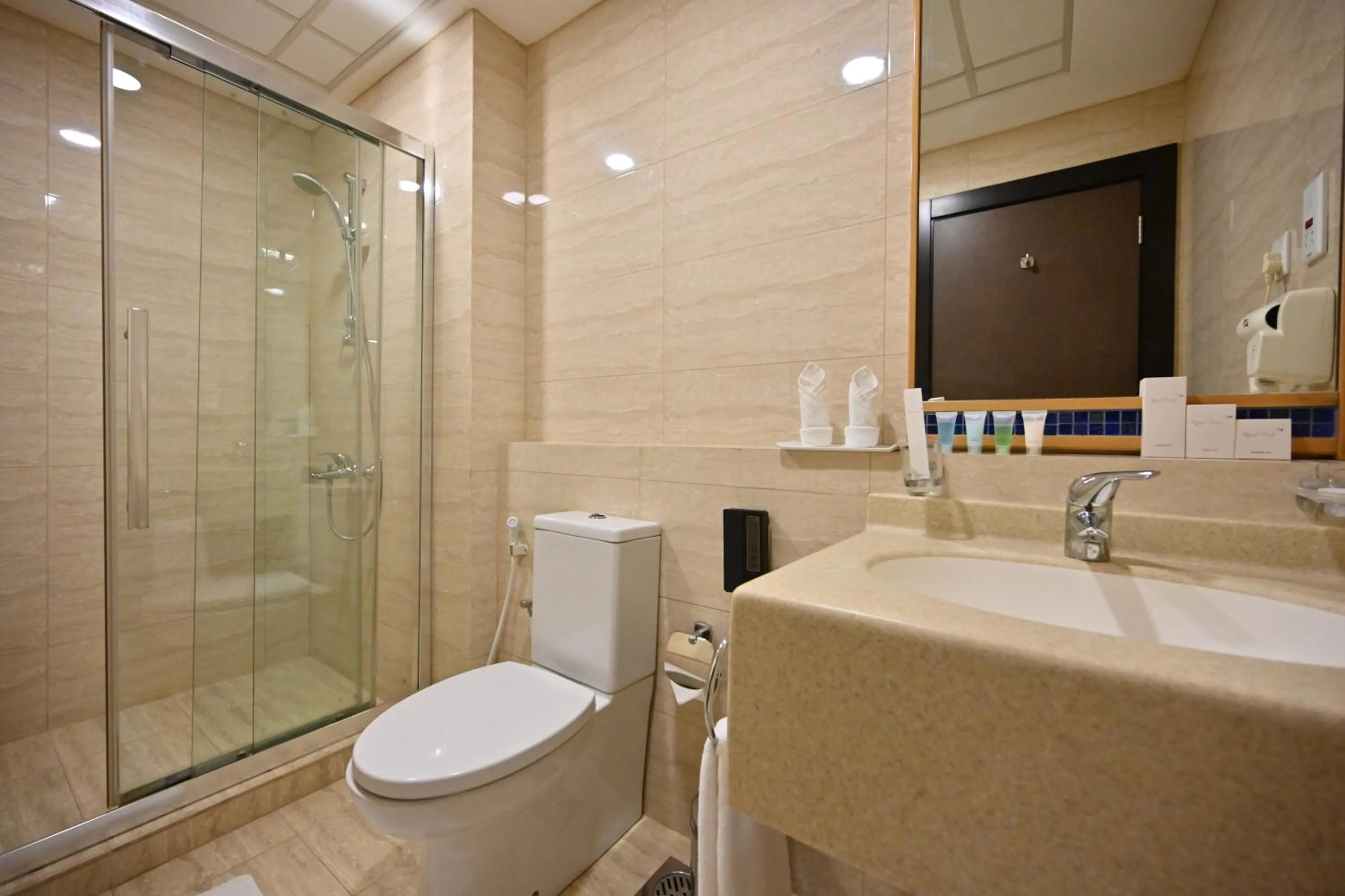 Bathroom in Harbour Suites Hotel