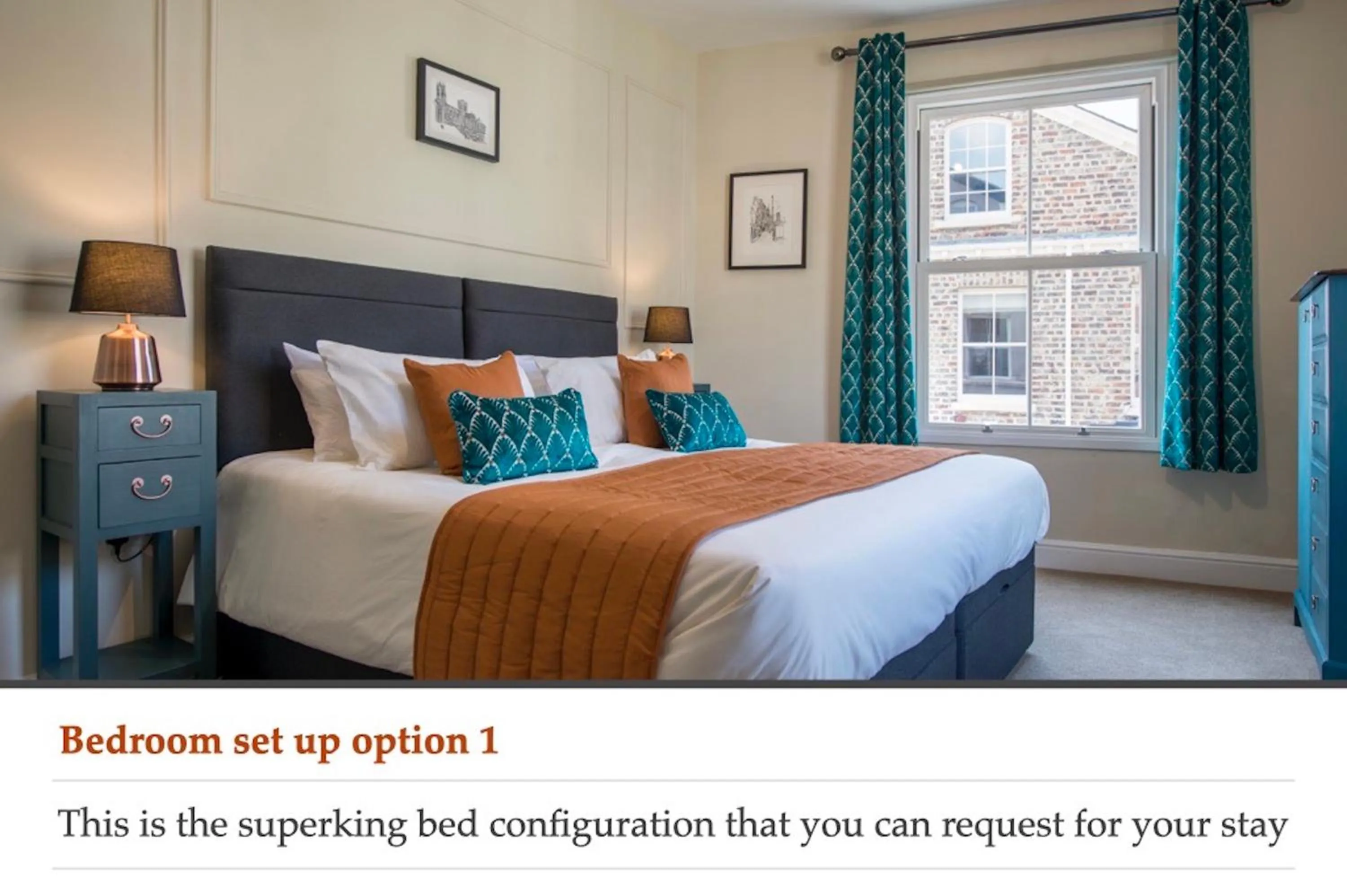 Bedroom, Bed in Spencer House