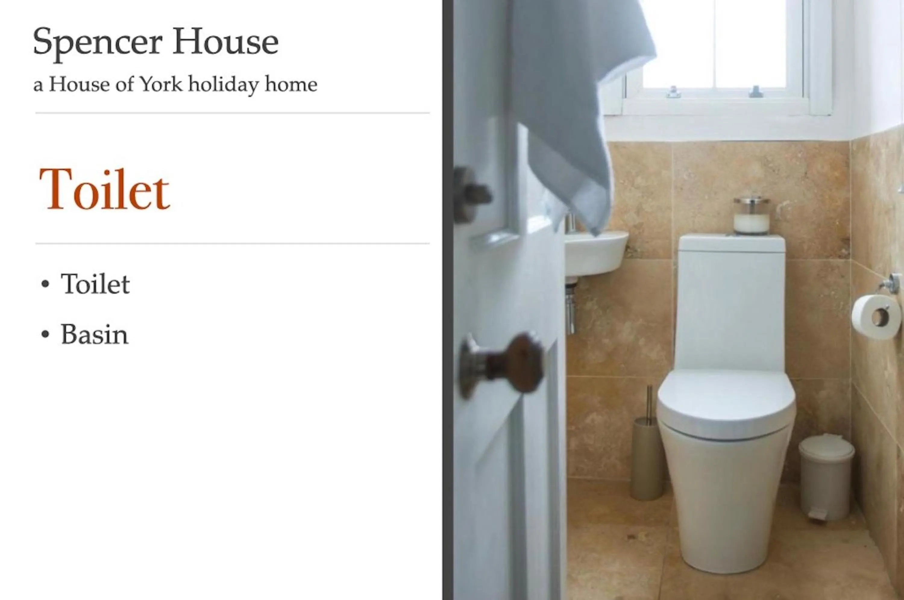 Toilet in Spencer House