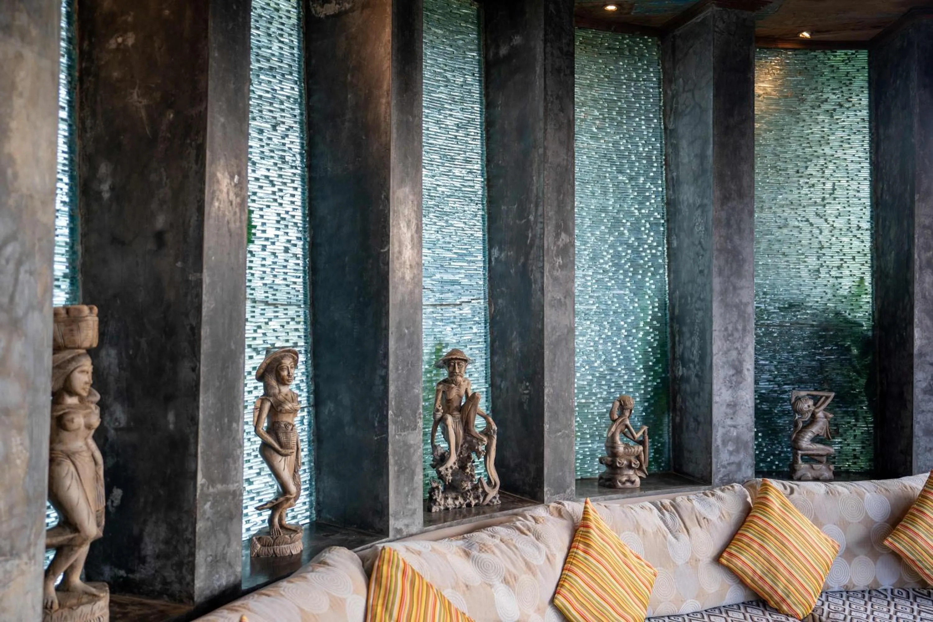 Living room in Aryaswara Villa Ubud