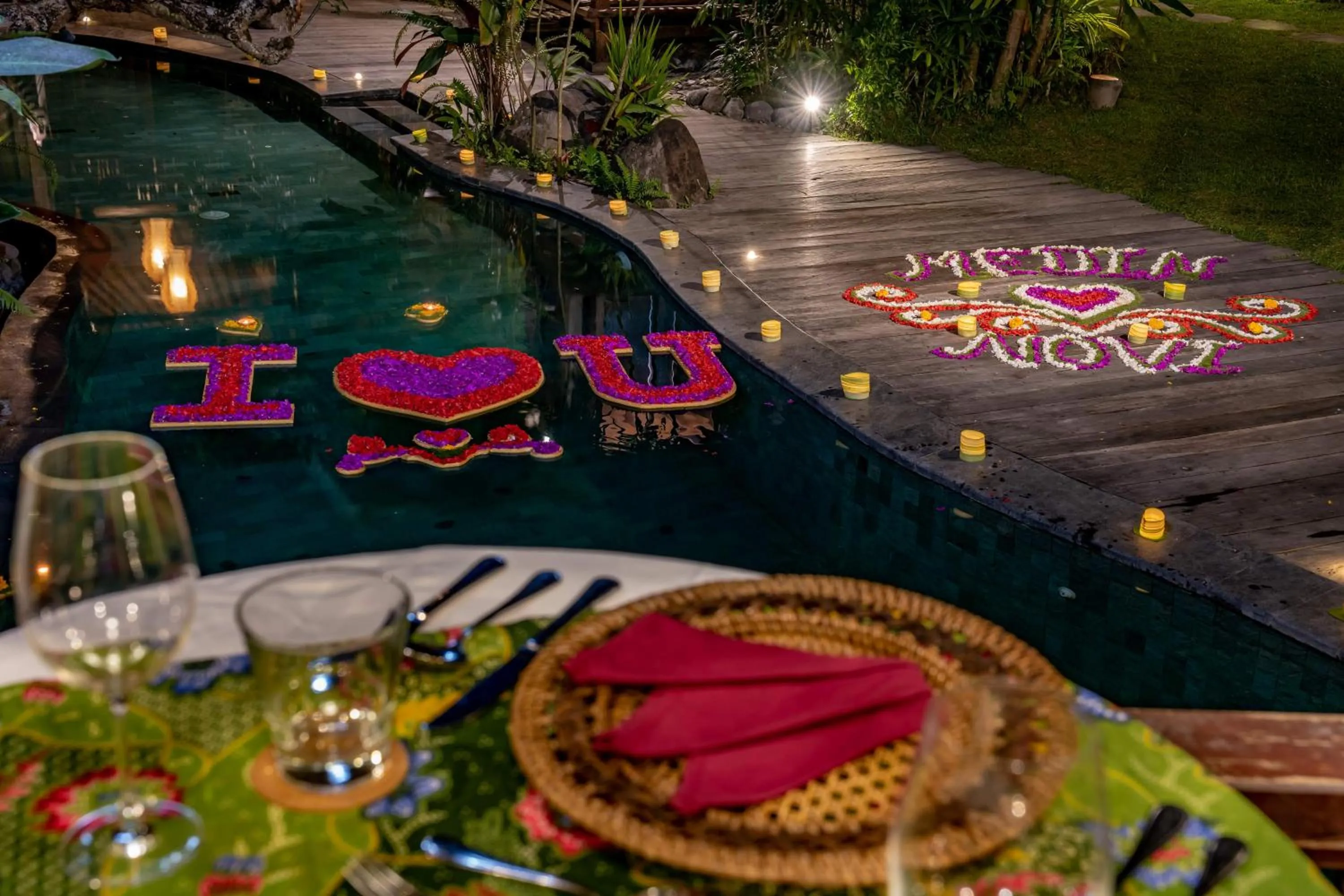 Decorative detail in Aryaswara Villa Ubud