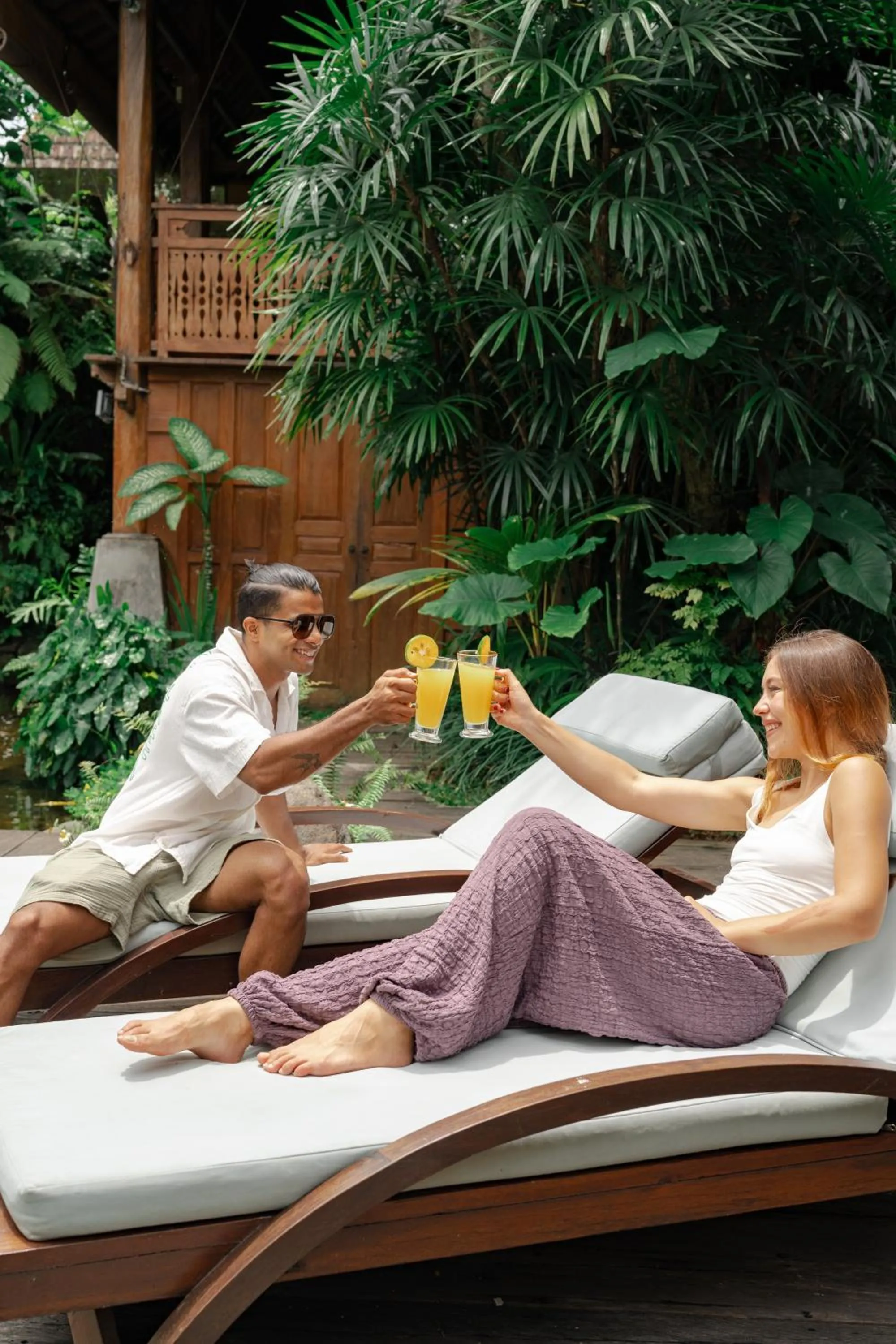 Drinks in Aryaswara Villa Ubud