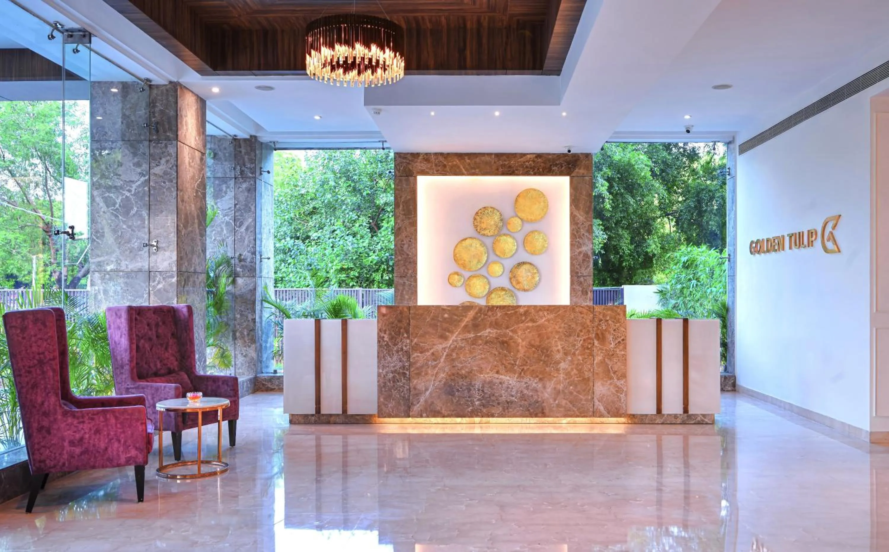 Lobby or reception in Hotel Royale Regent