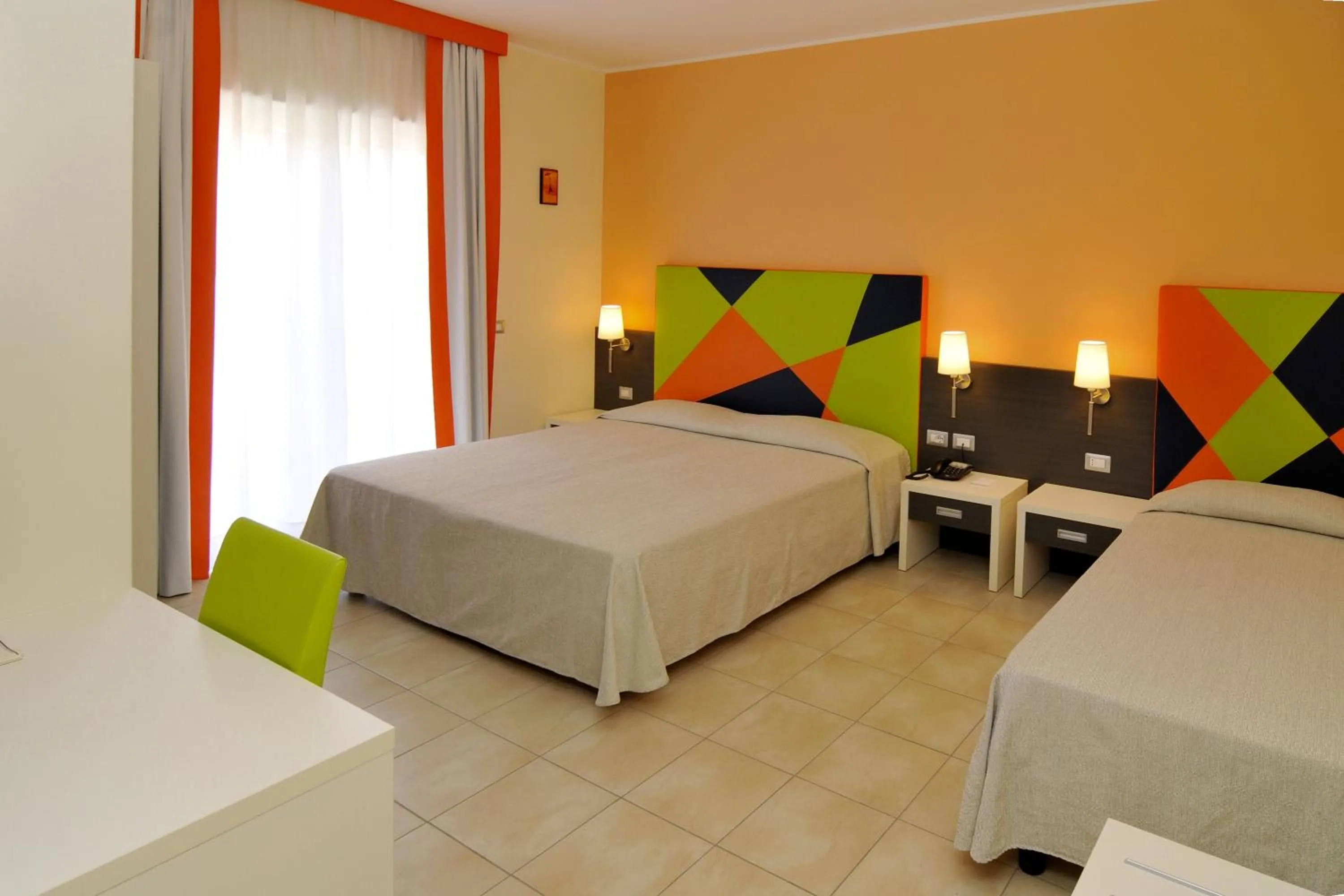 Bedroom, Bed in La Lanterna Hotel