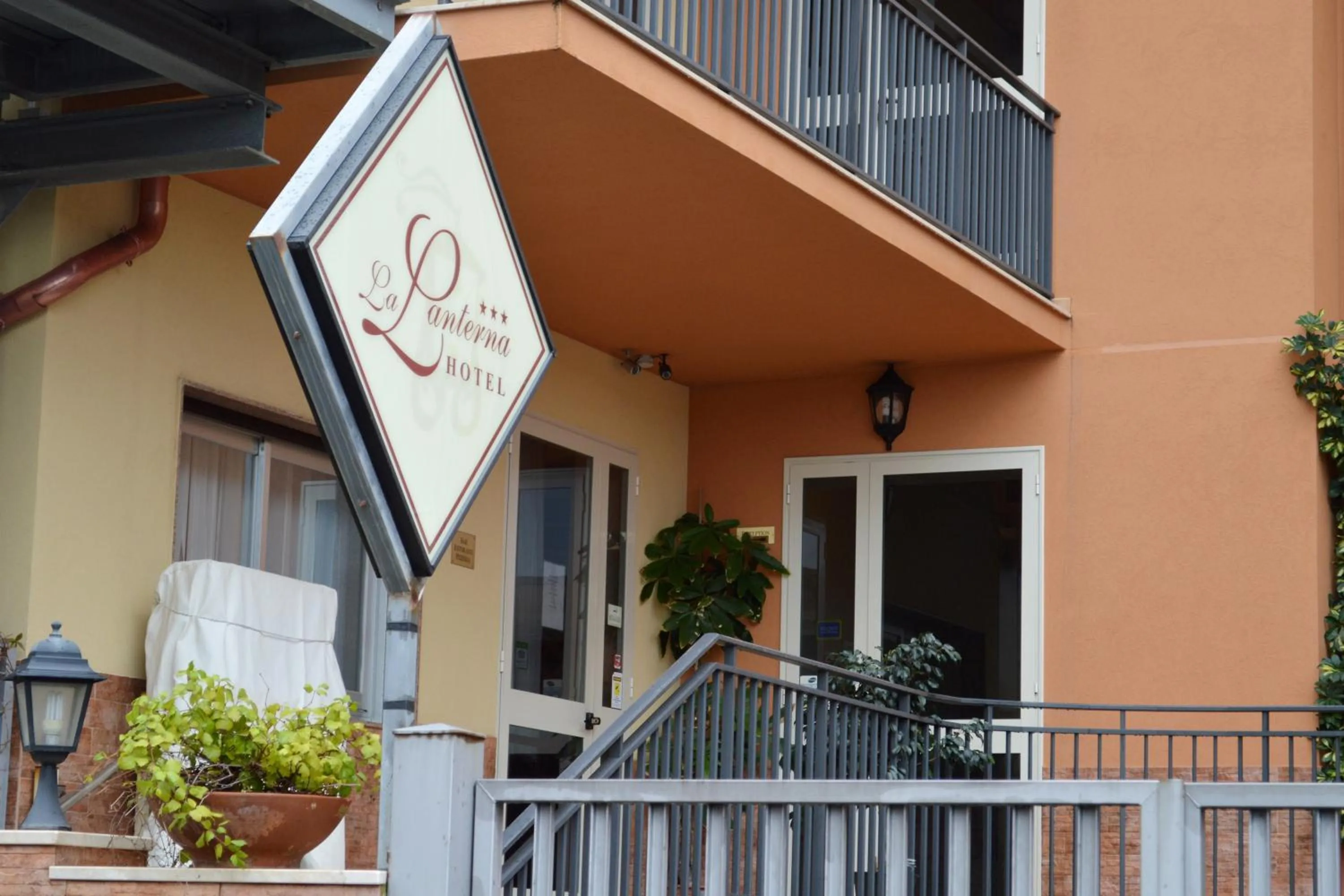 Property logo or sign in La Lanterna Hotel