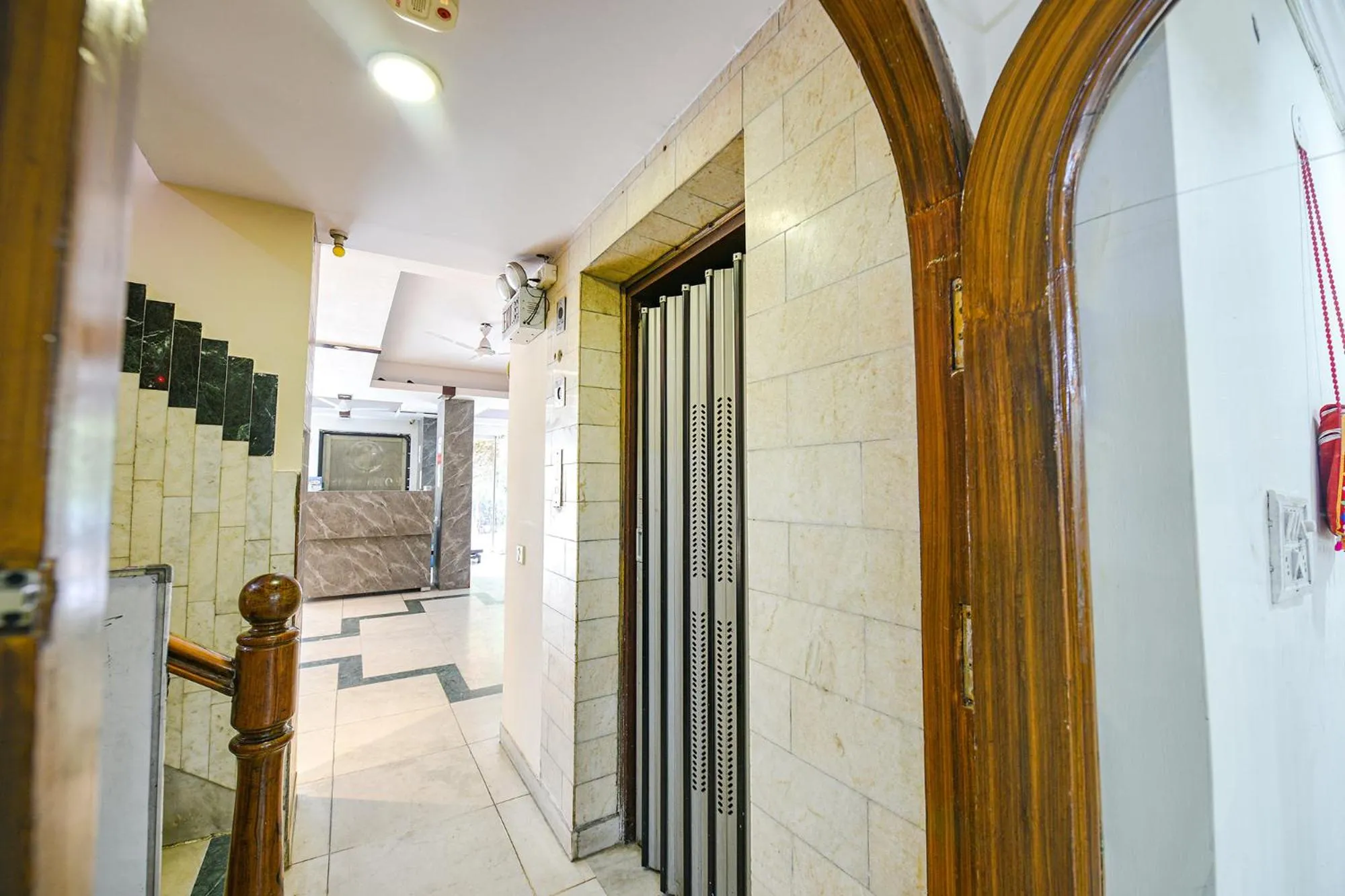 Lobby or reception in FabExpress Swiss International - Nr Patel Nagar Metro