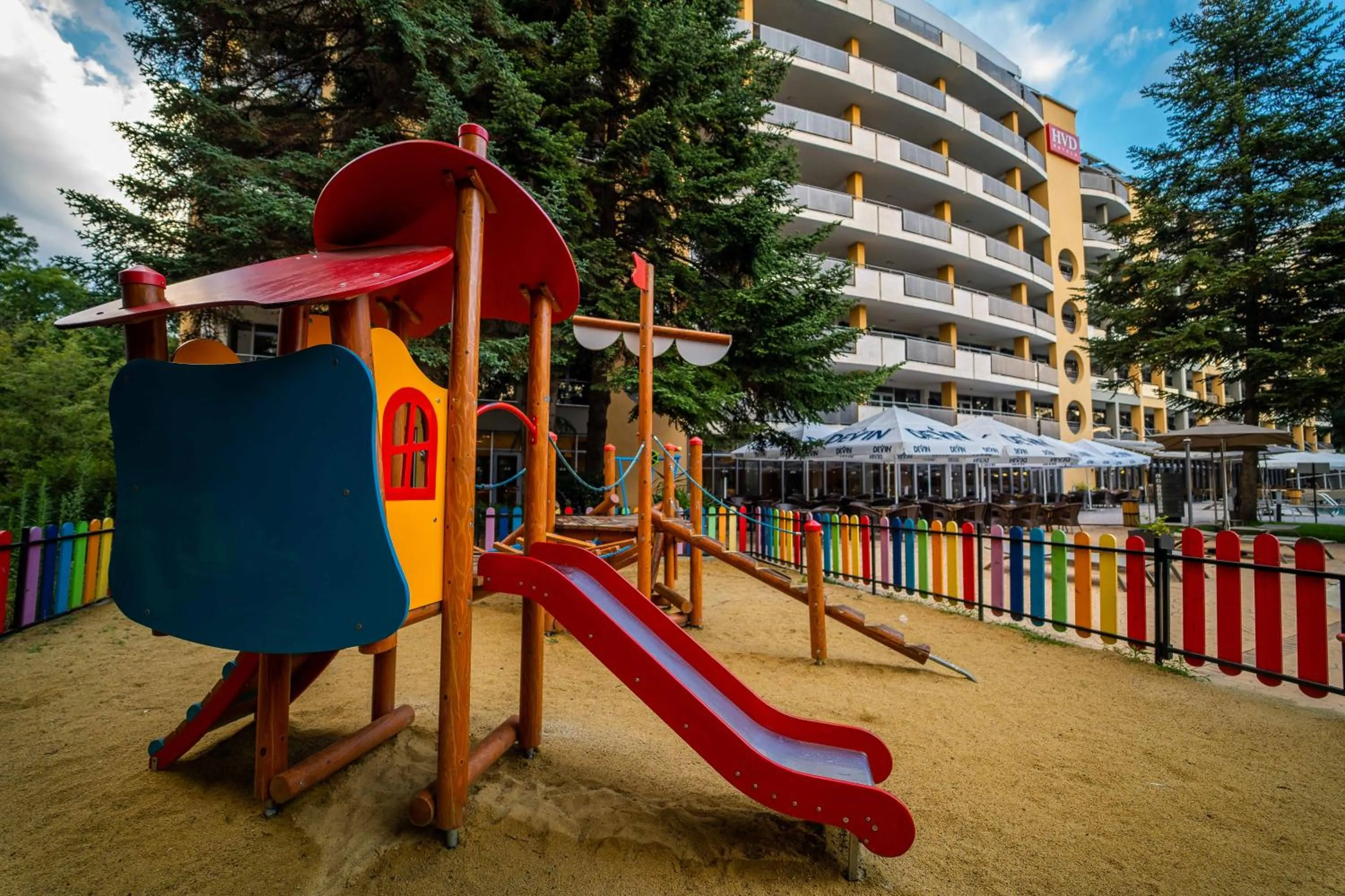 Children play ground in HVD Viva Club Ultra All Inclusive - Private Beach & Free Parking