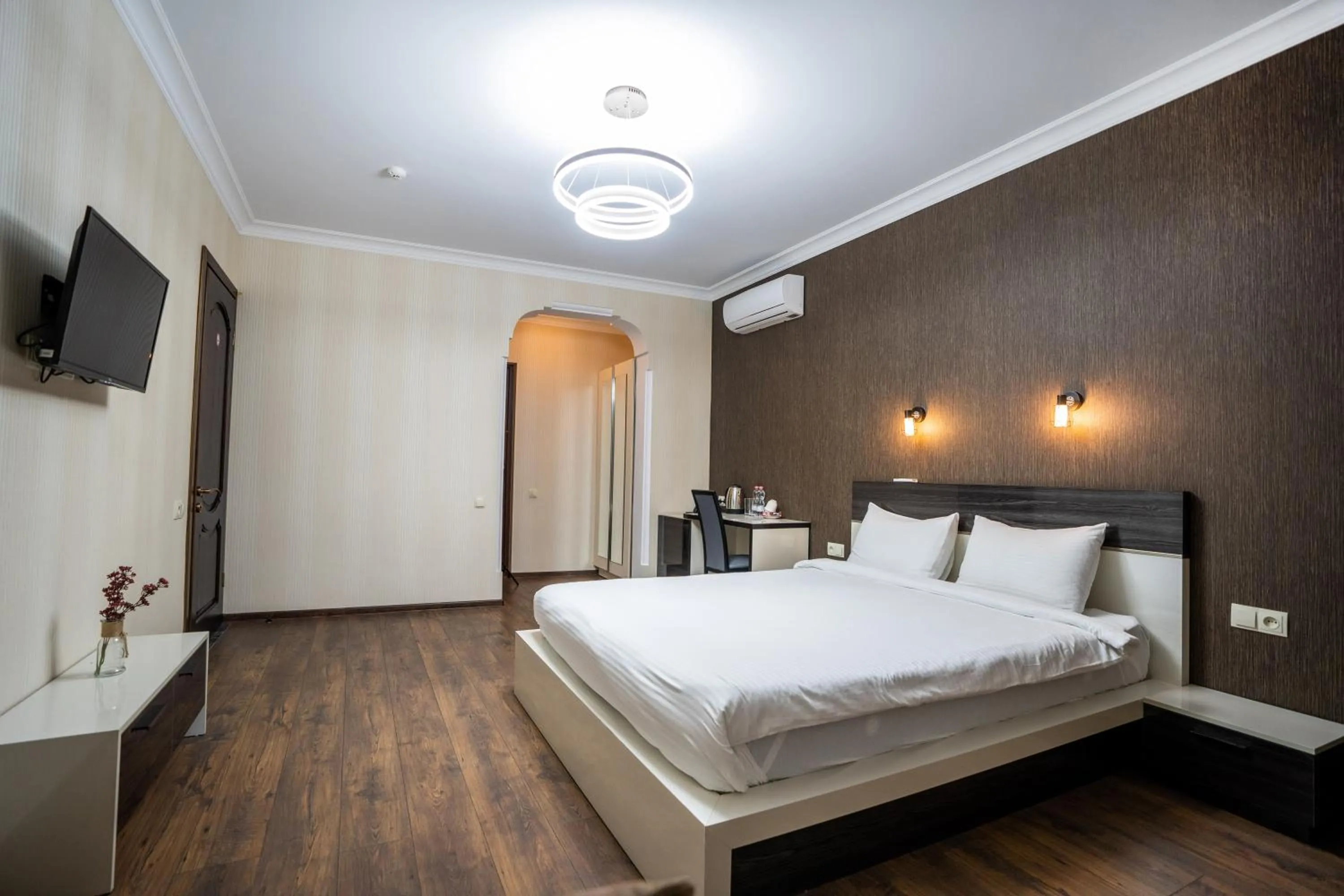 Bed in Siberia Hotel