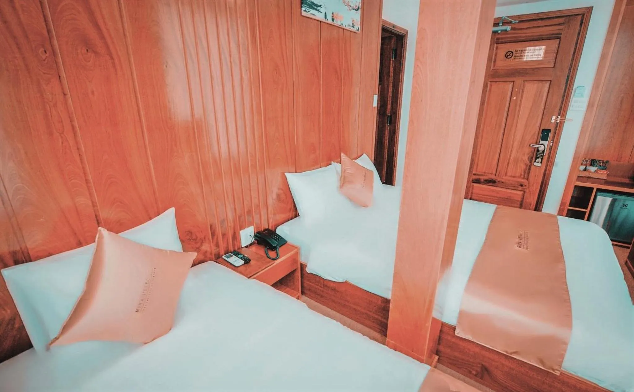 Bed in Mira Hotel Quy Nhơn