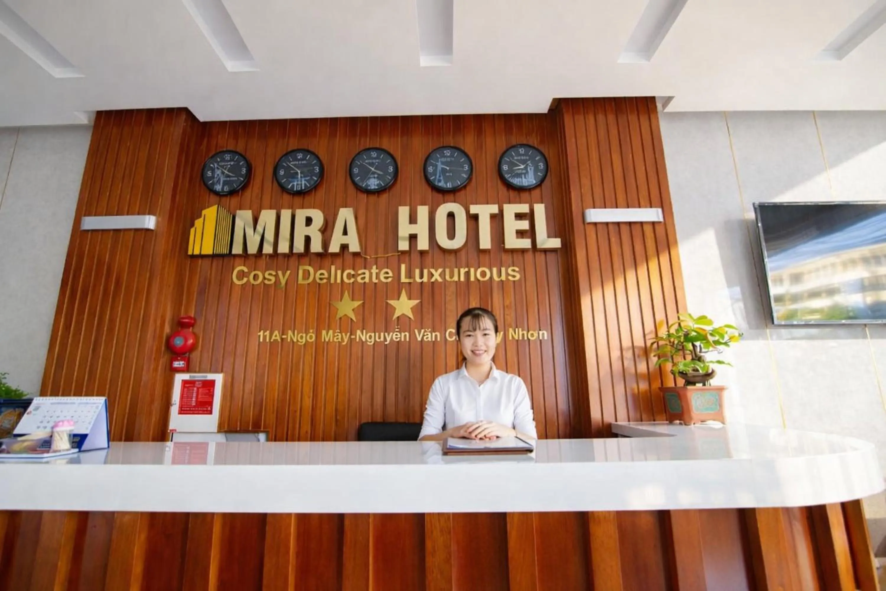 Lobby or reception in Mira Hotel Quy Nhơn