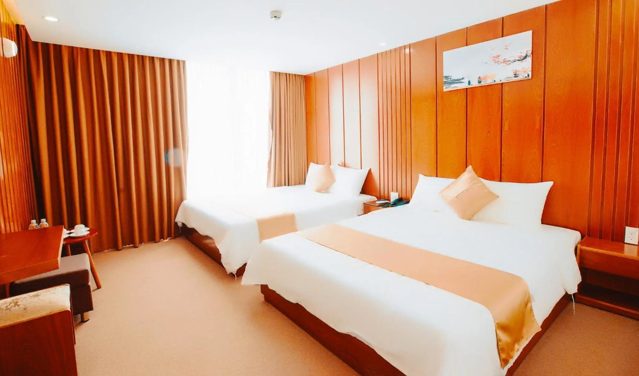 Bed in Mira Hotel Quy Nhơn