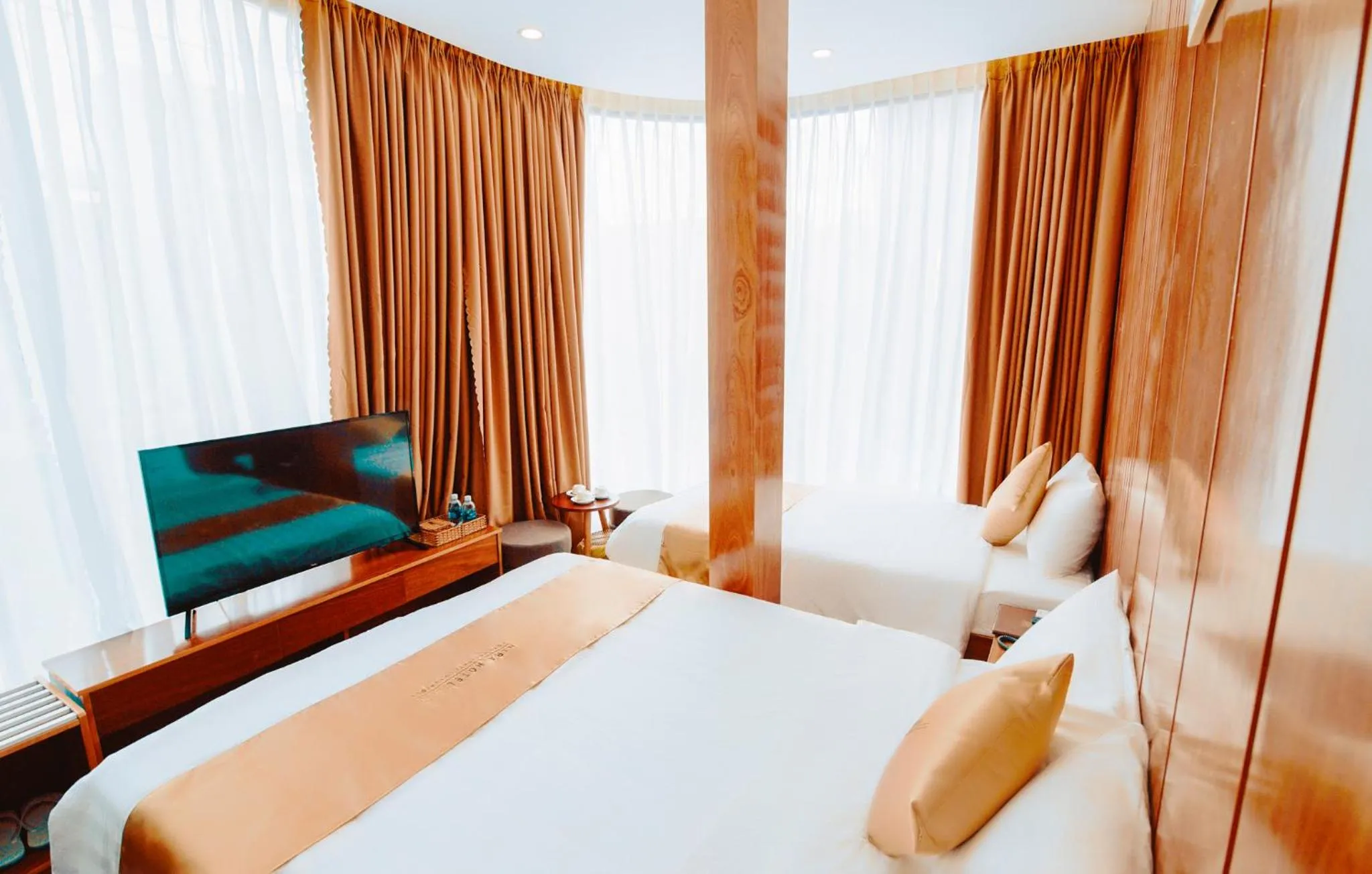 Bed in Mira Hotel Quy Nhơn