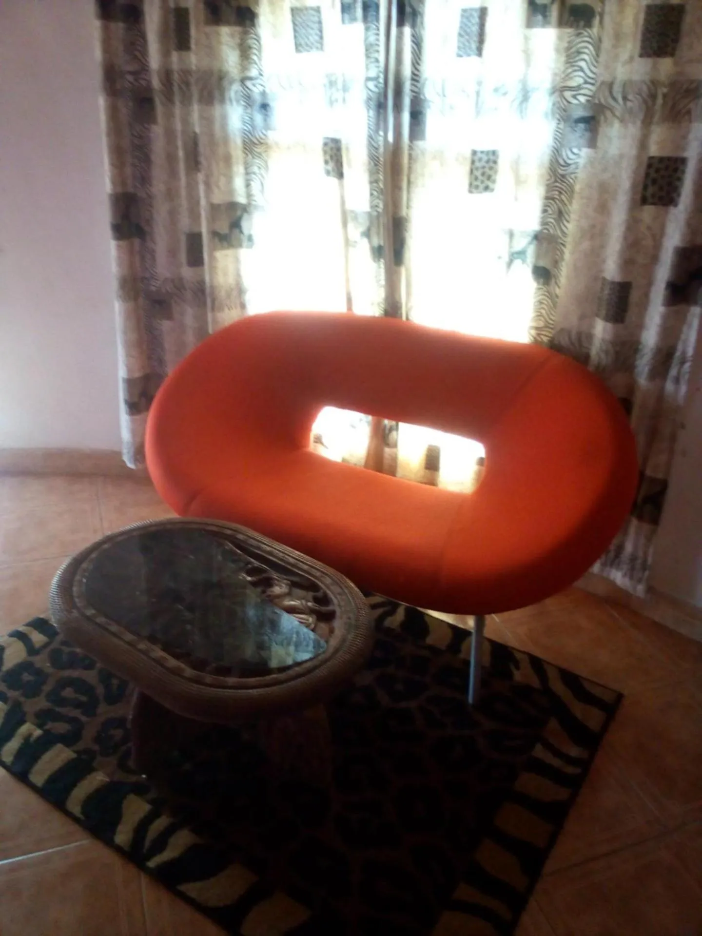 Decorative detail in Nahubwe Safari Lodge