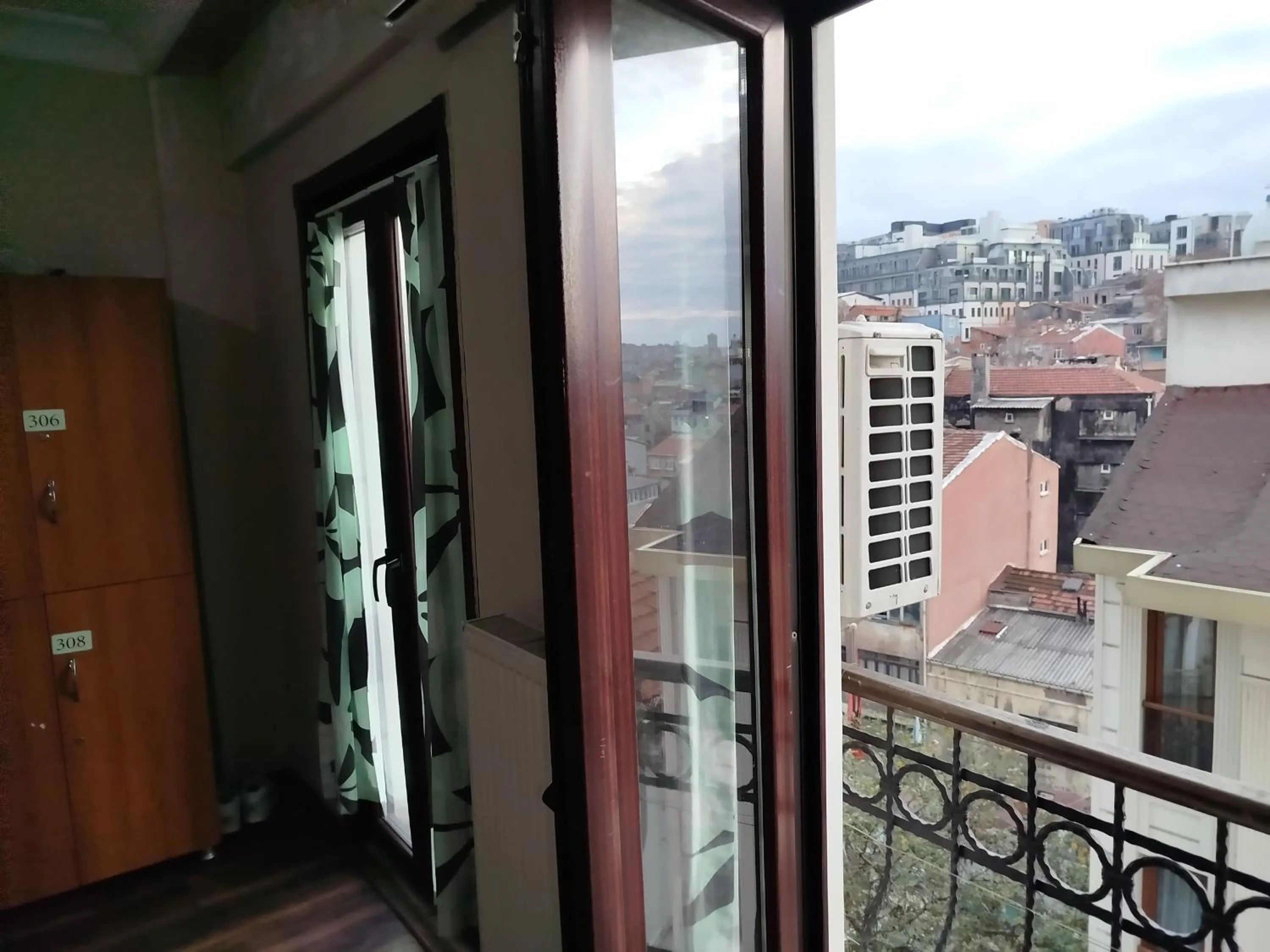 City view in Taksim City ivy Hostel