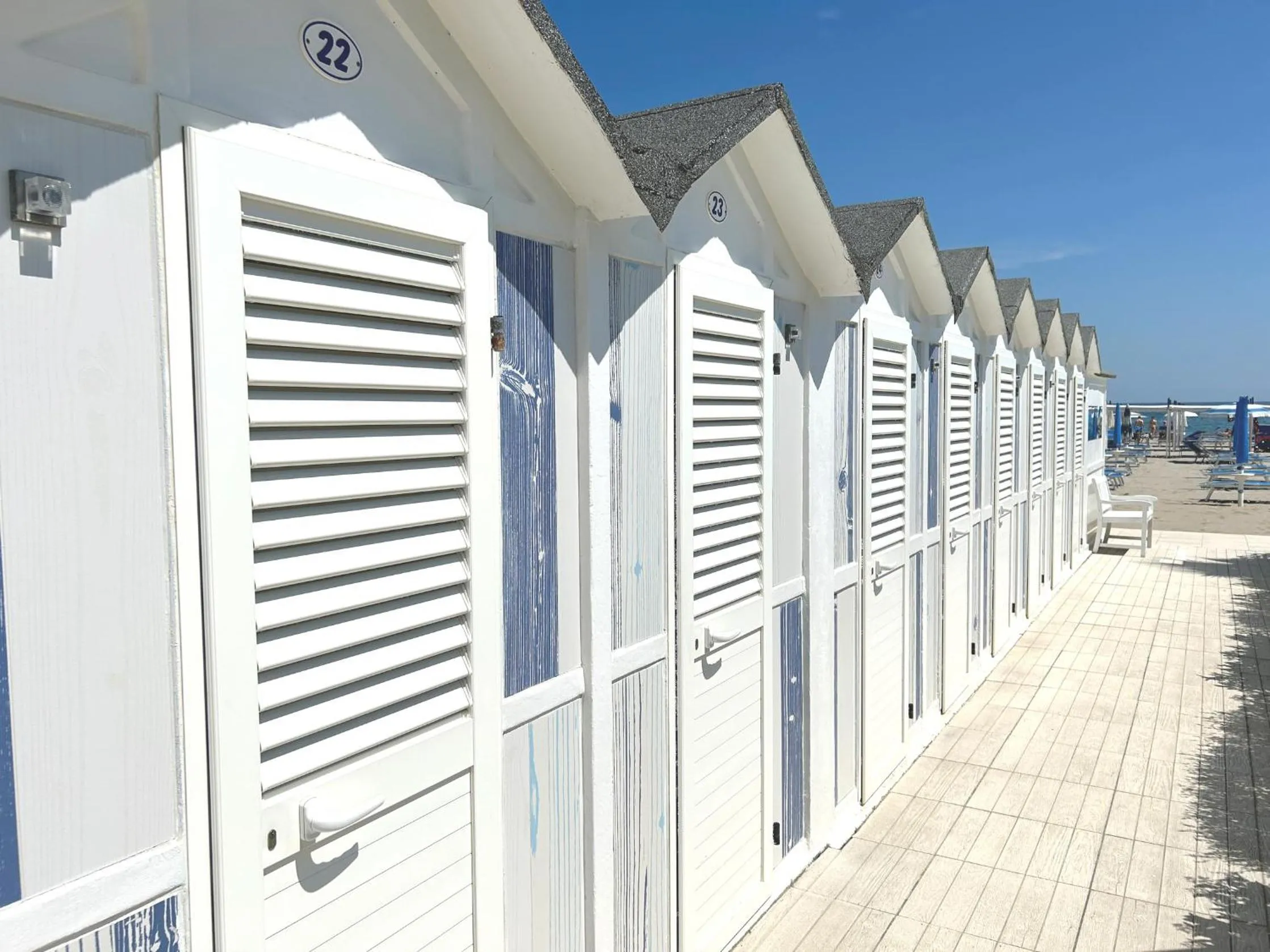 Beach in Hotel Pacific