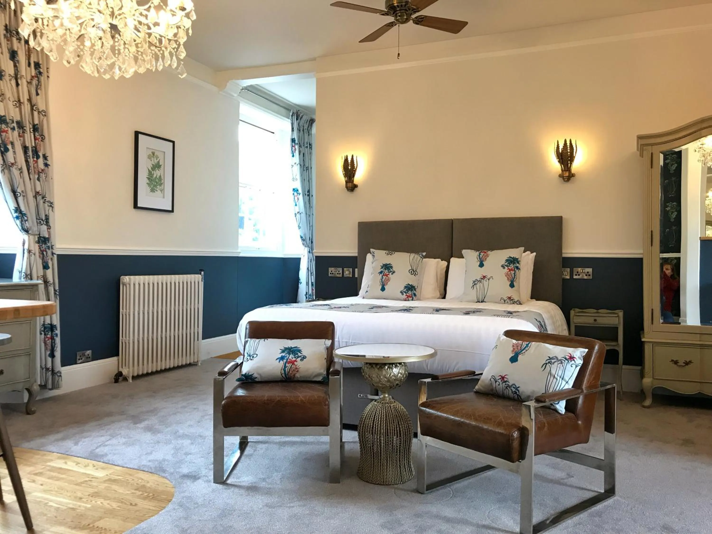 Bed in Fox & Hounds Country Hotel