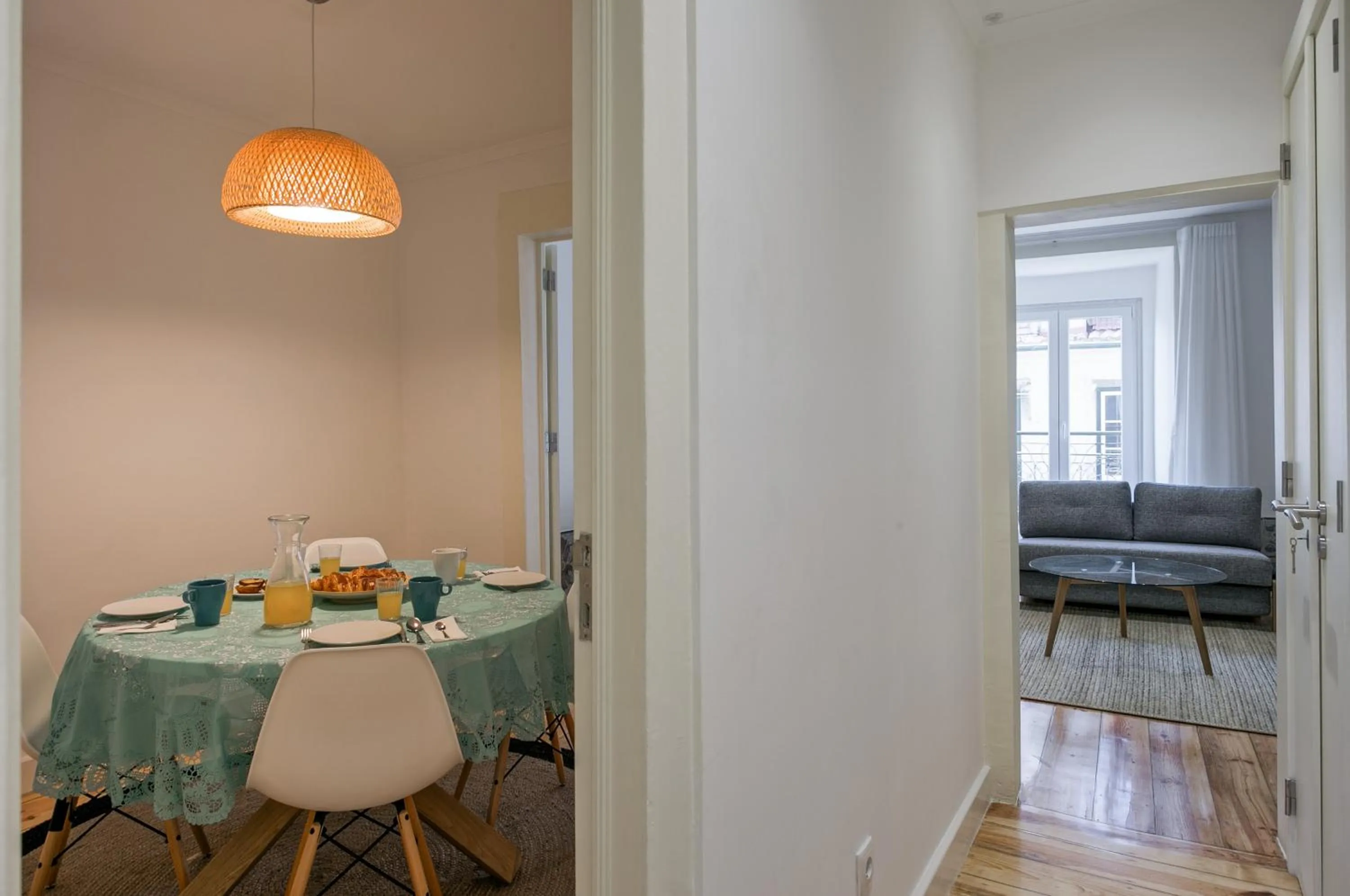 Living room in Hip Tailor Made Duplex Penthouse in Bairro Alto