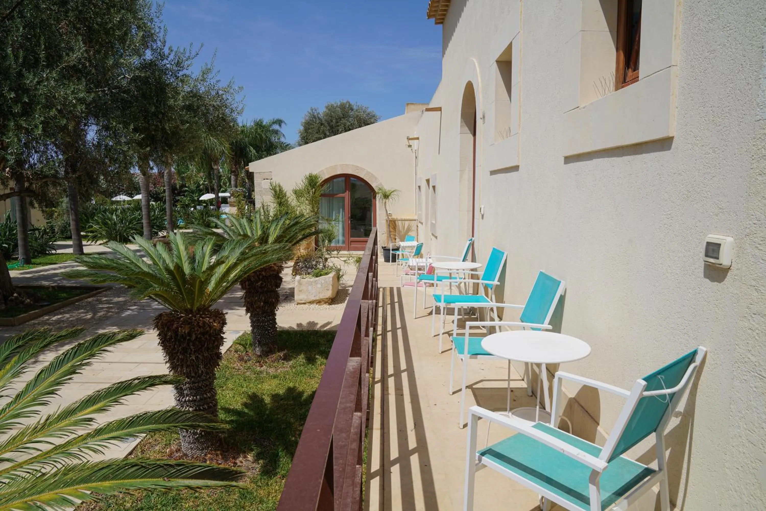 Inner courtyard view in Life Hotels Kalaonda Resort