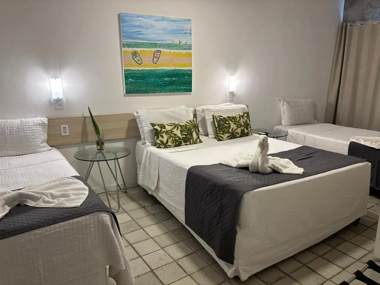 Superior Queen Room with Two Queen Beds in Pousada Praia Pajuçara Superior Queen Room with Two Queen Beds in Pousada Praia Pajuçara