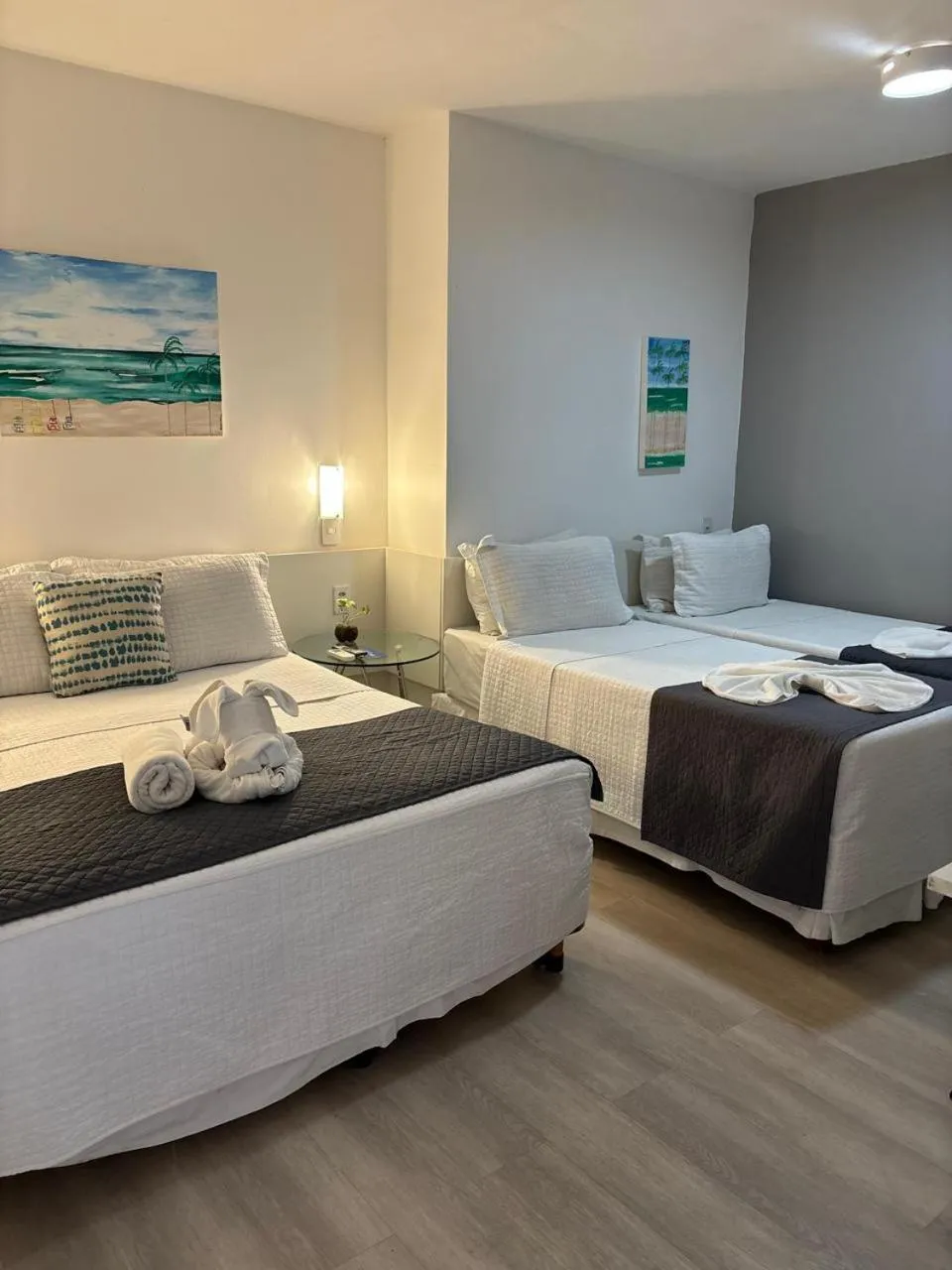 Bed in Pousada Praia Pajuçara