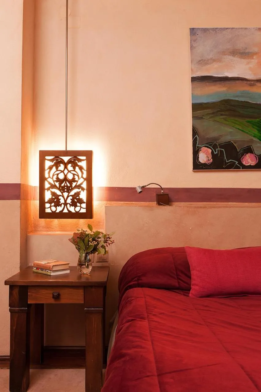 Bed in Katogi Averoff Hotel & Winery