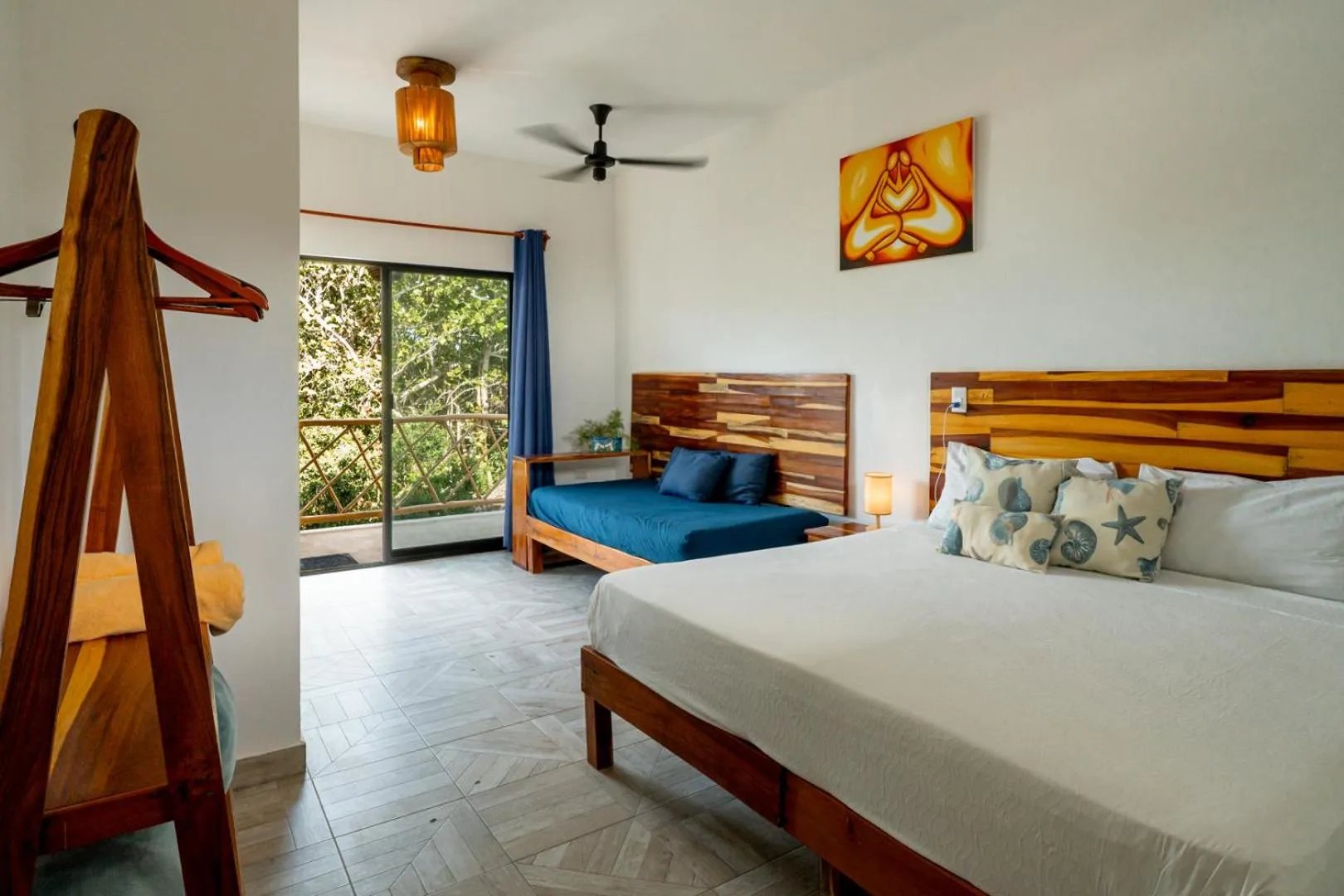 Bed in Casa Cuyo Hotel