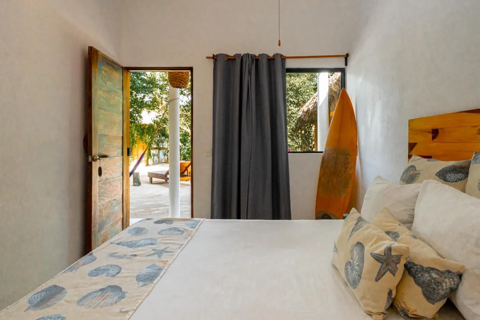 Bed in Casa Cuyo Hotel