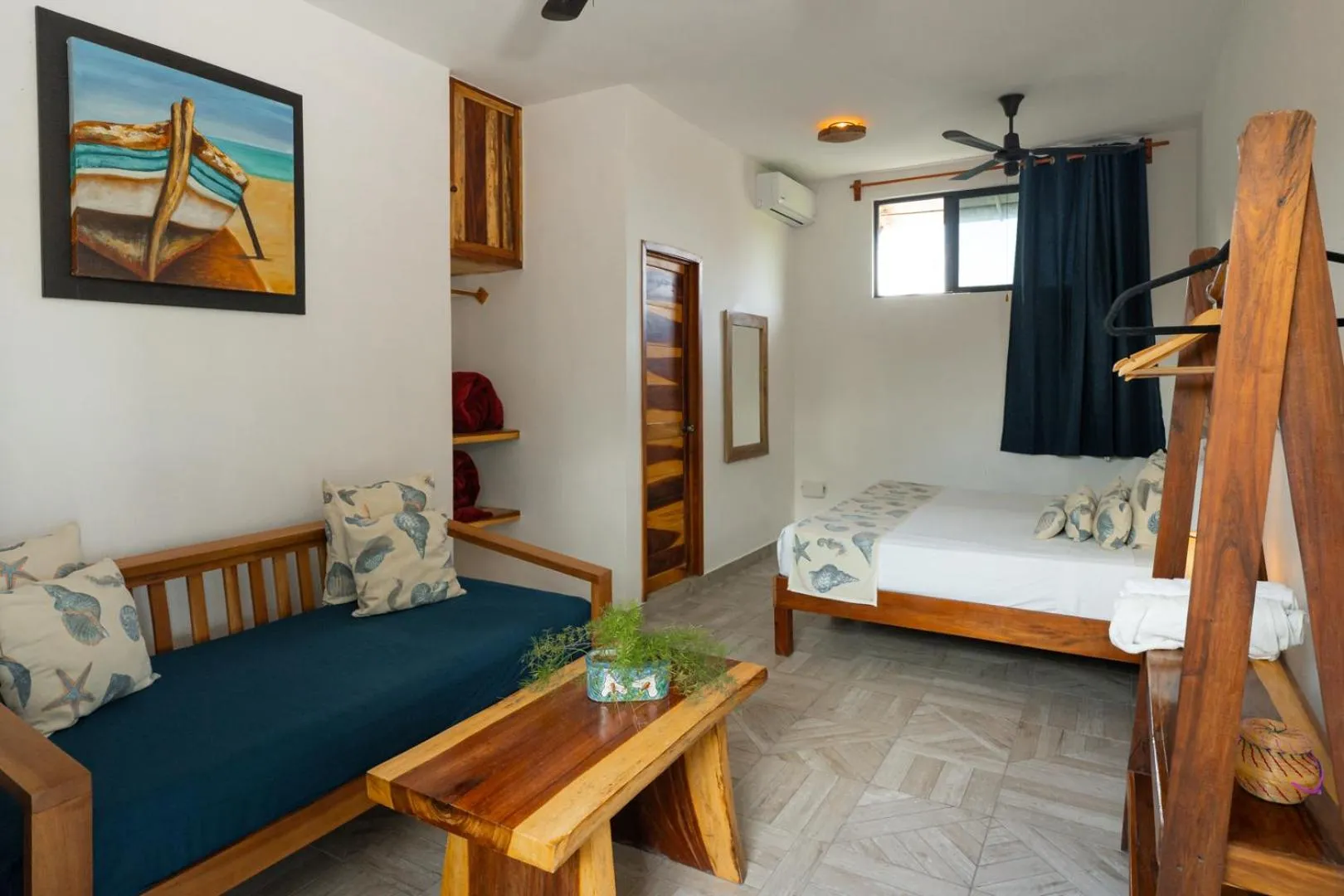 Bed in Casa Cuyo Hotel