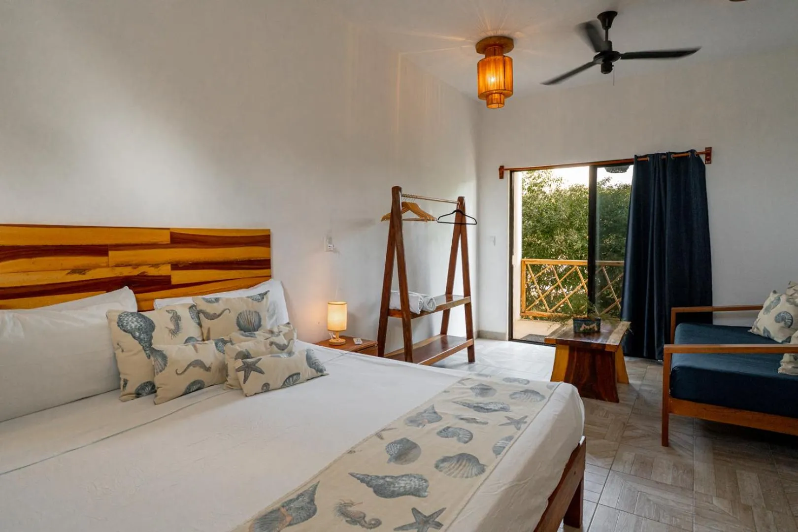 Bed in Casa Cuyo Hotel