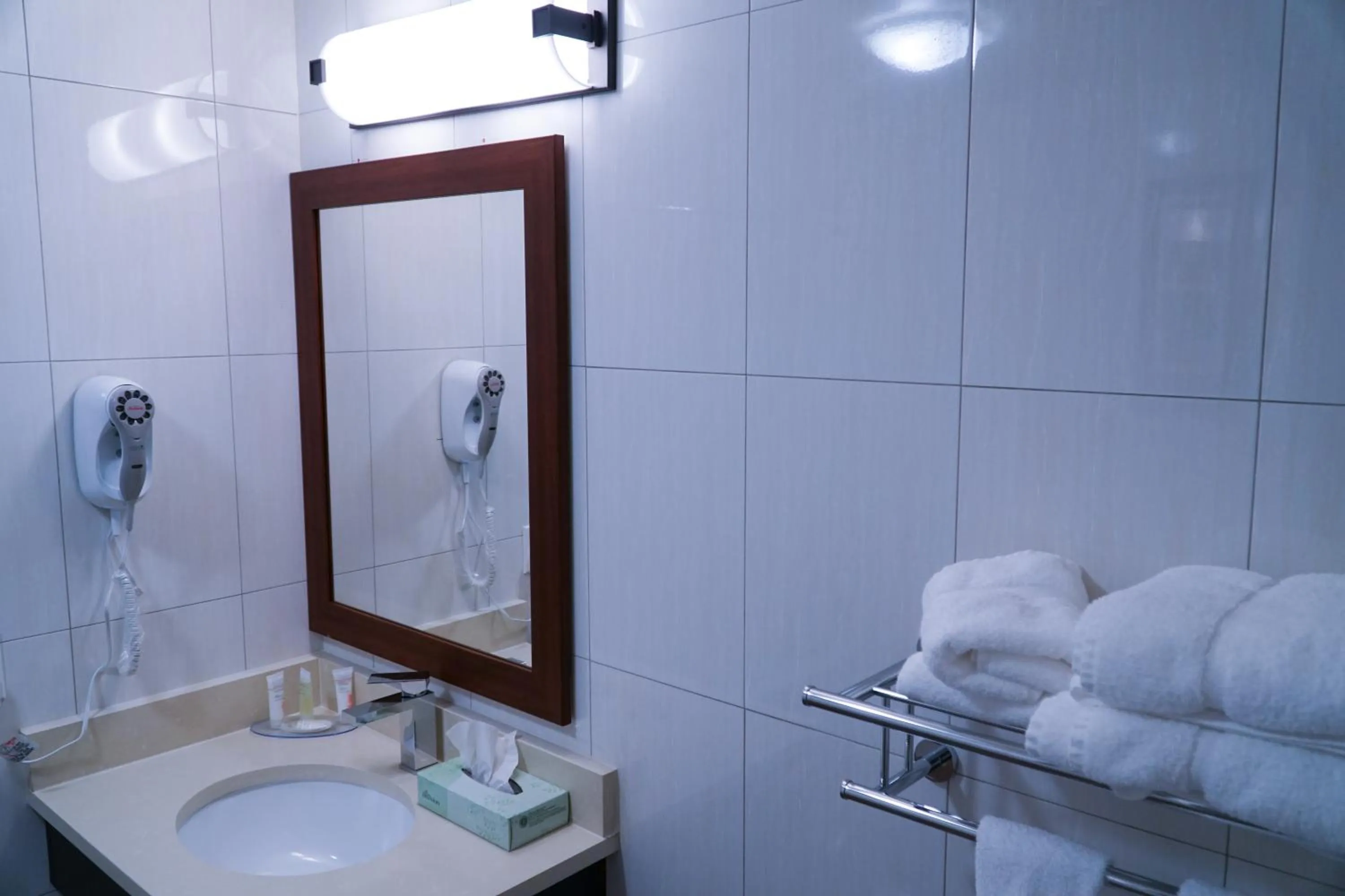 Bathroom in Hotel Mint JFK Airport