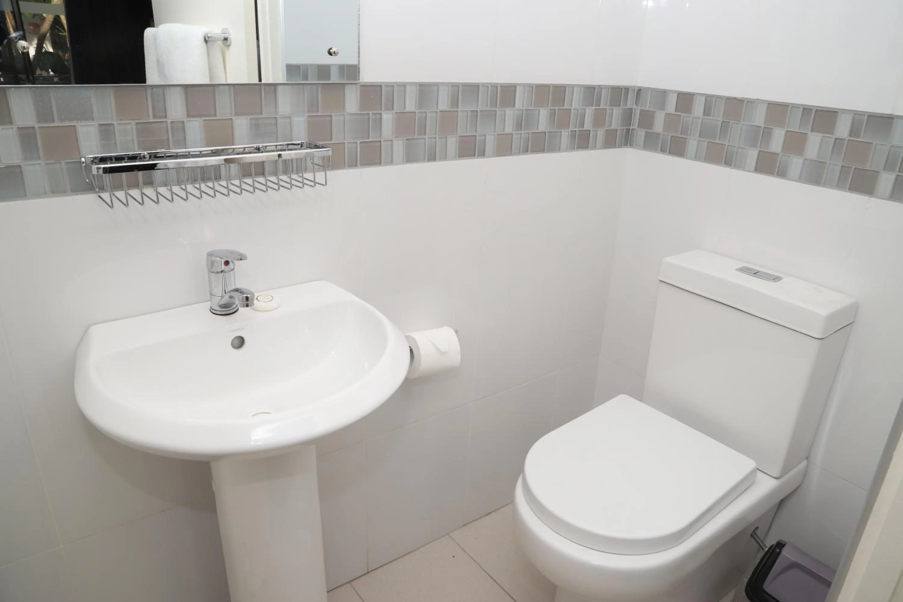 Toilet in Aquarius On The Beach