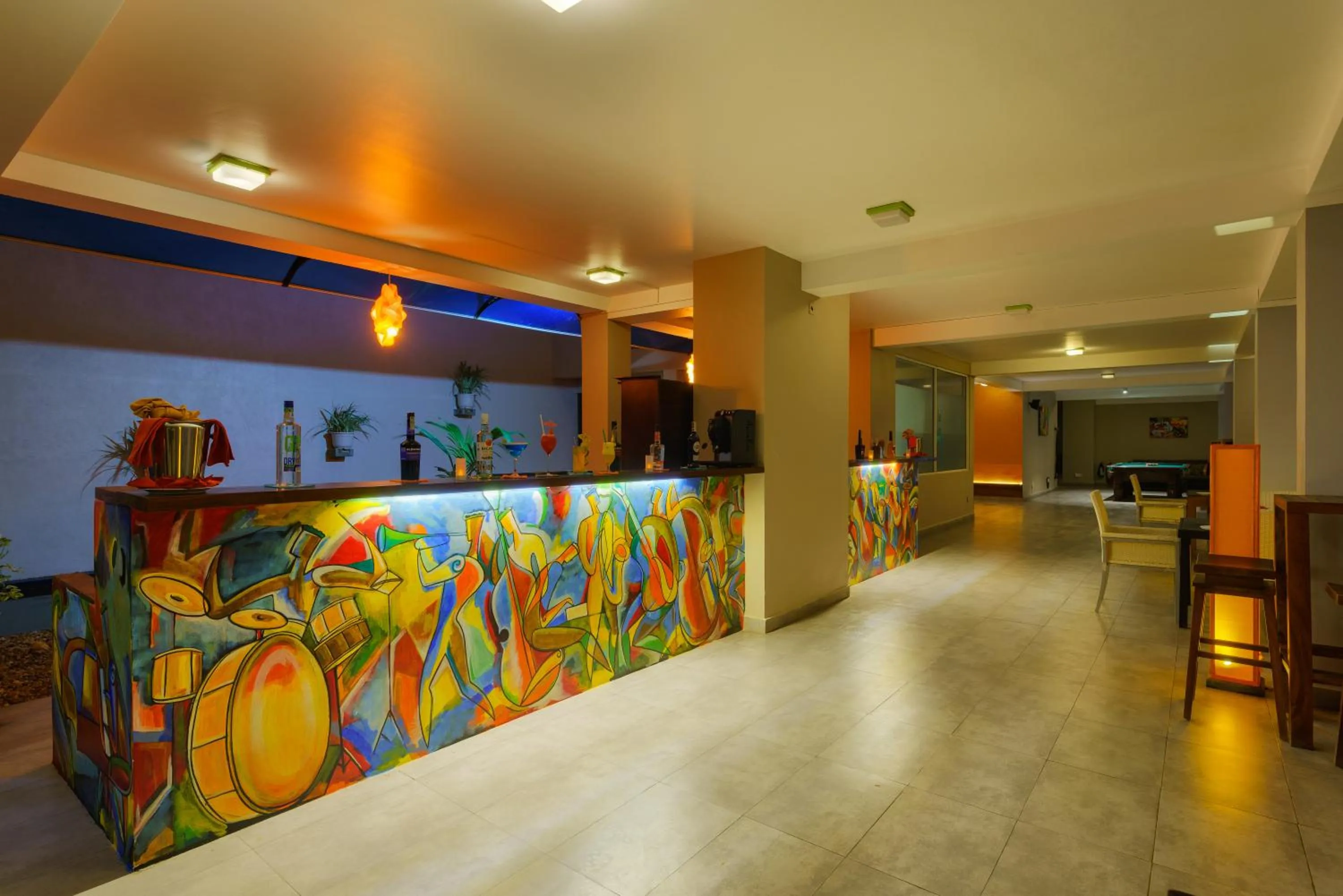 Lounge or bar in Cocobay Unawatuna