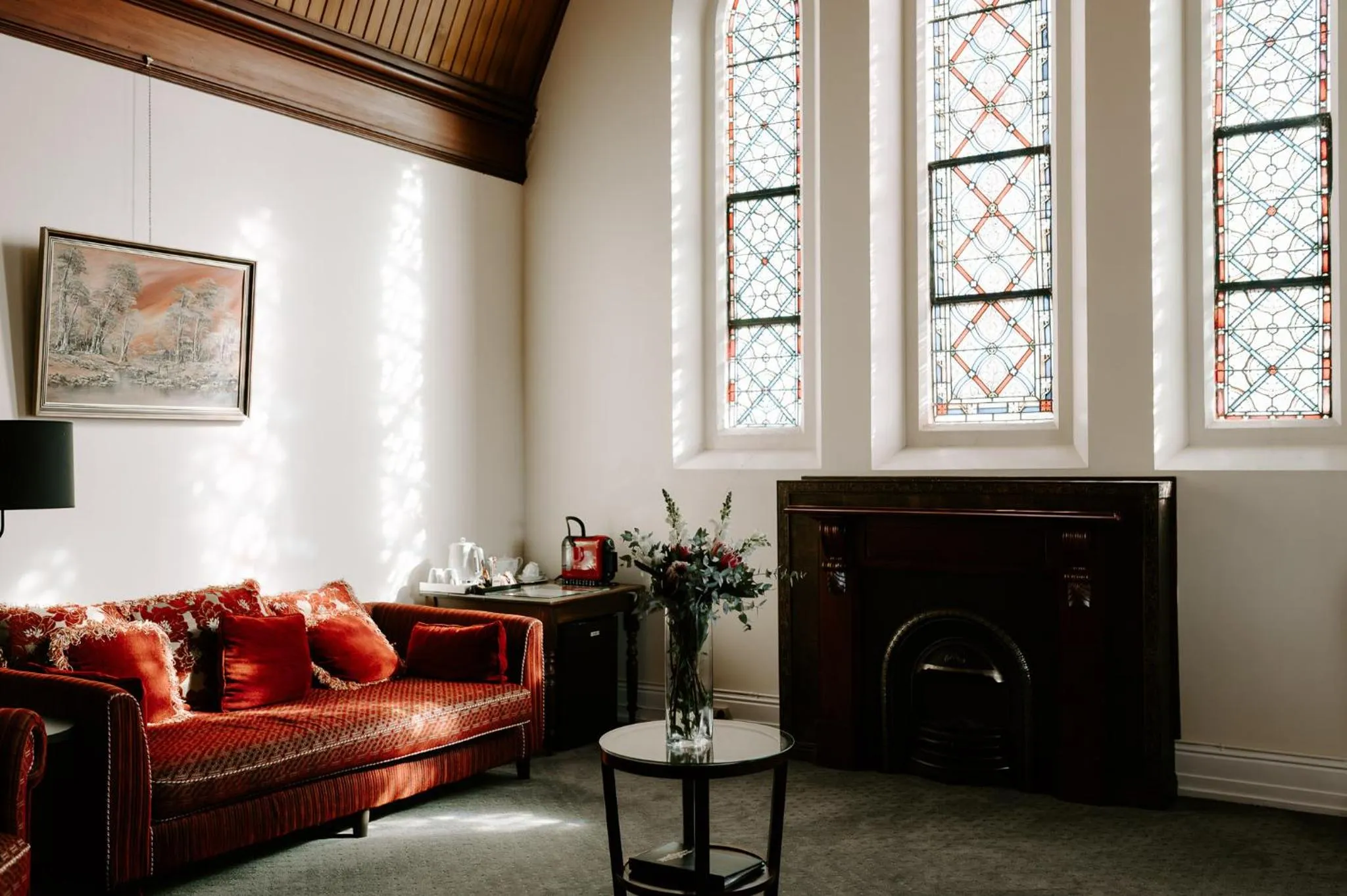 Living room in The Abbey