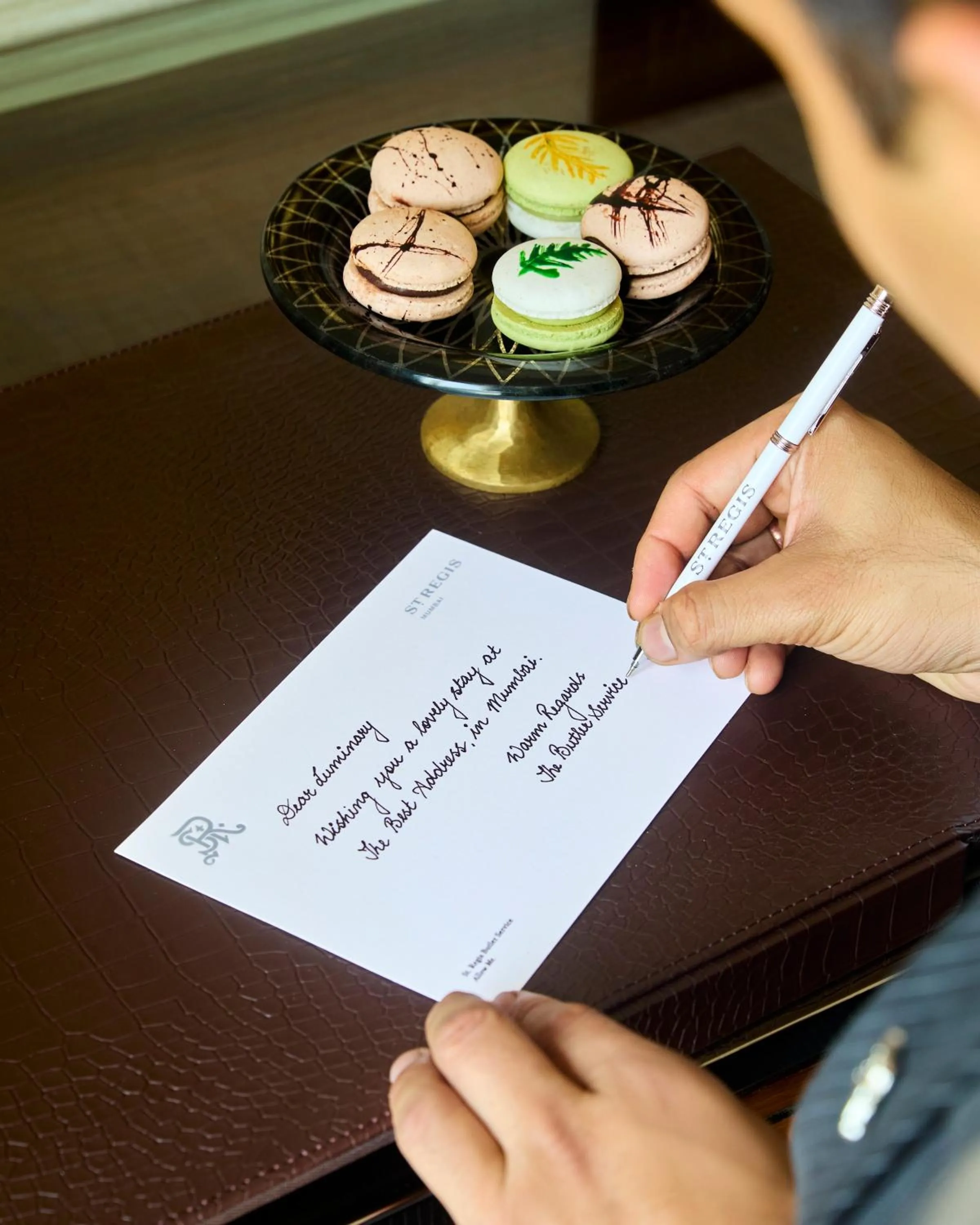 Text overlay in The St. Regis Mumbai