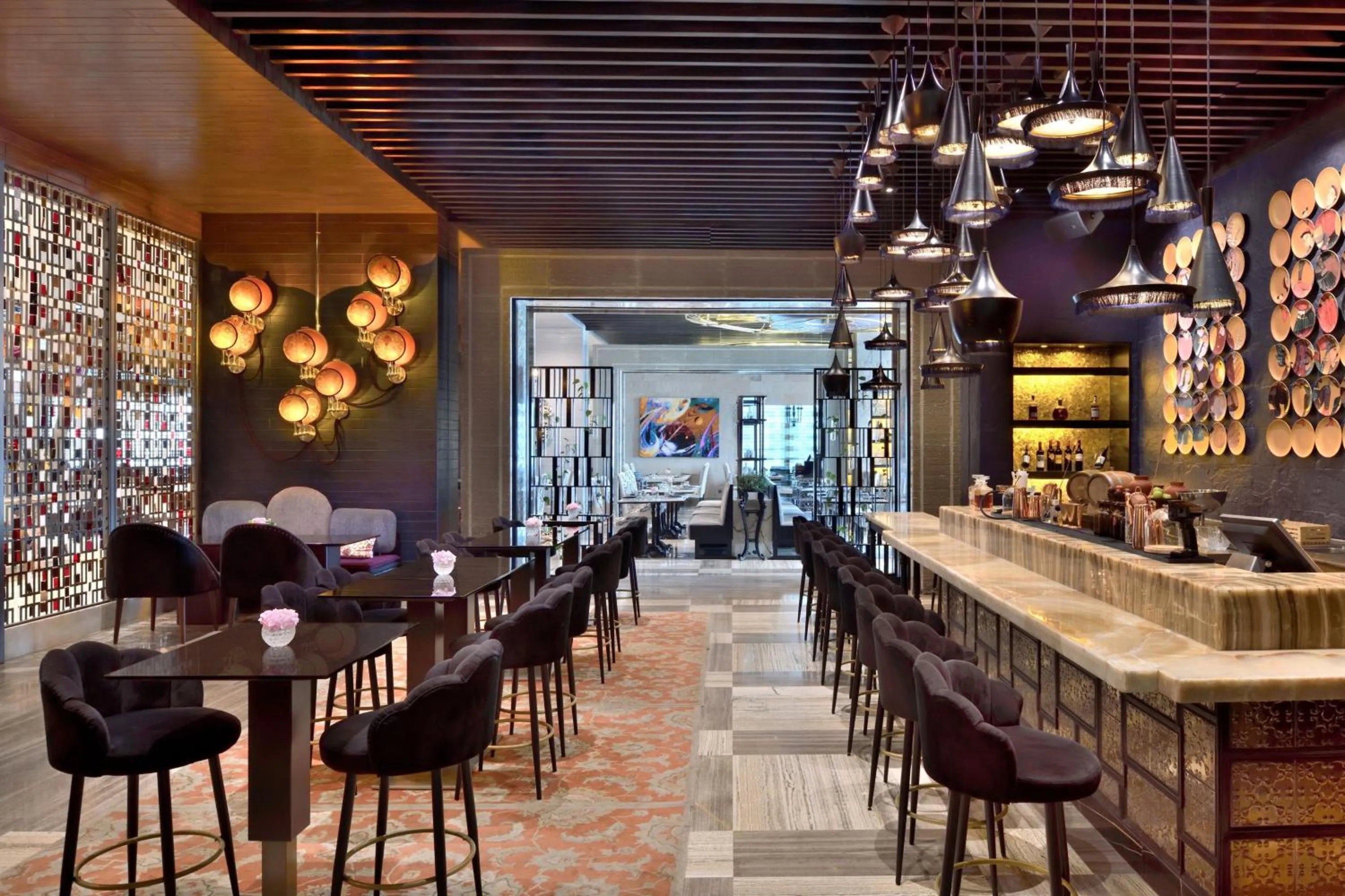 Lounge or bar in The St. Regis Mumbai