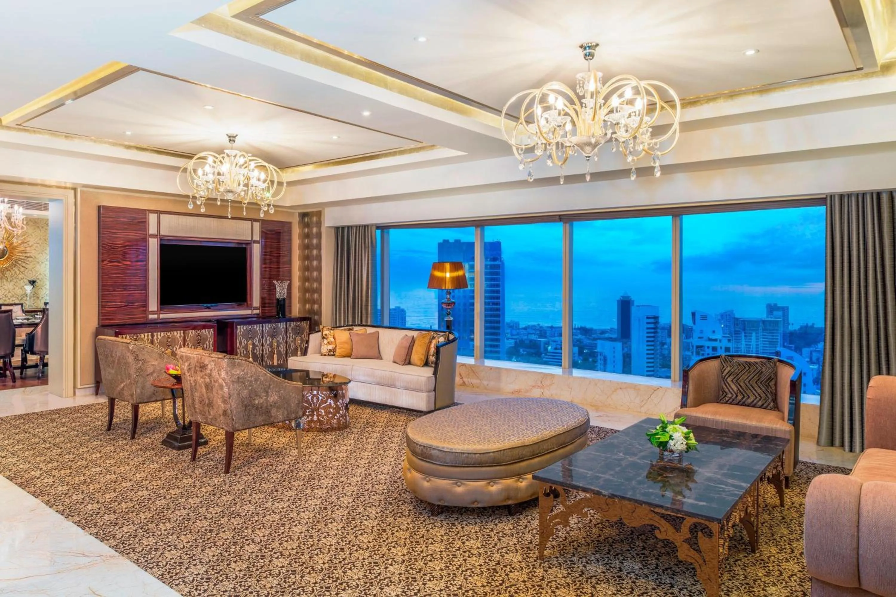 Living room in The St. Regis Mumbai