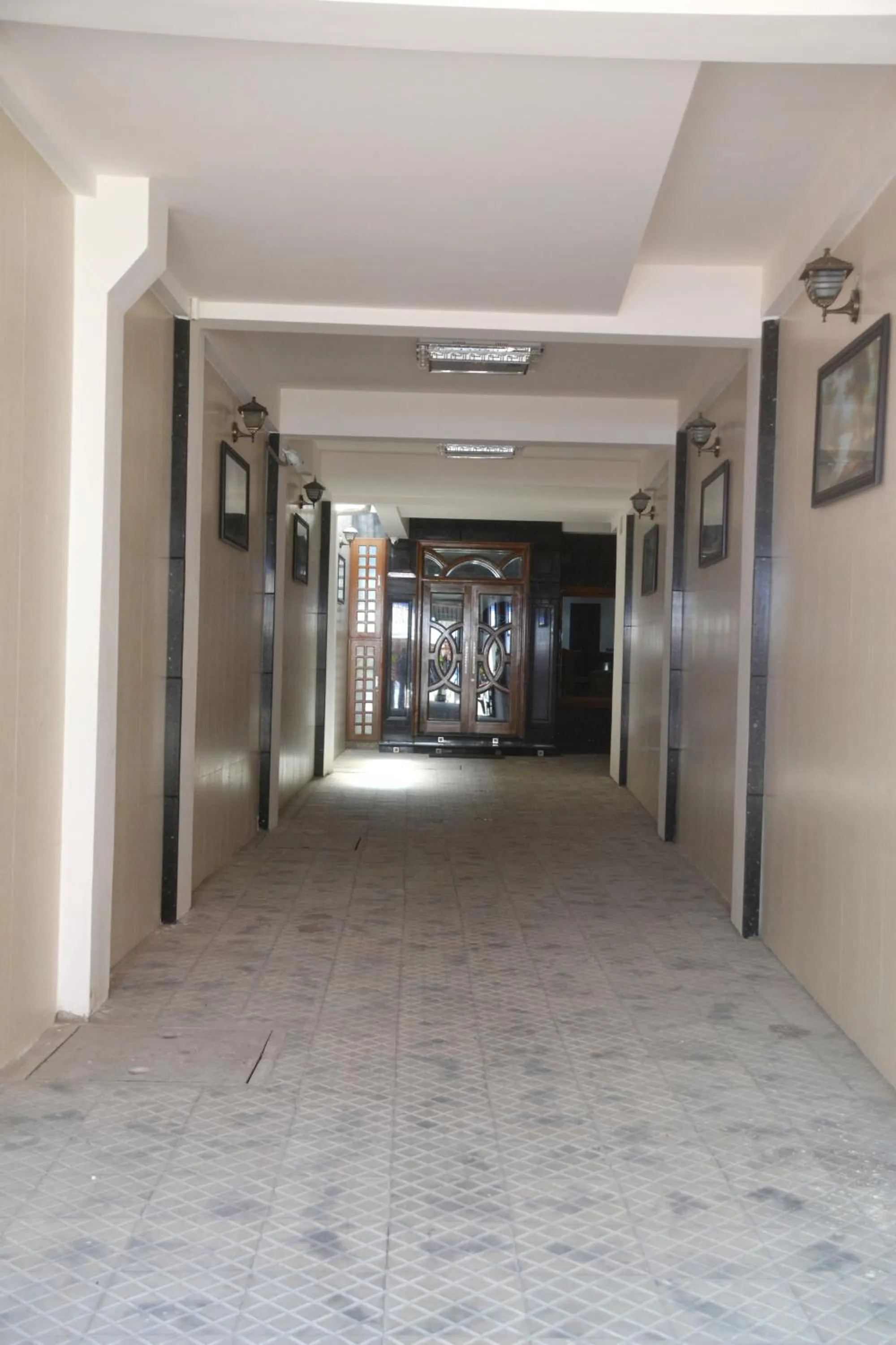 Decorative detail in Peace Inn Chennai