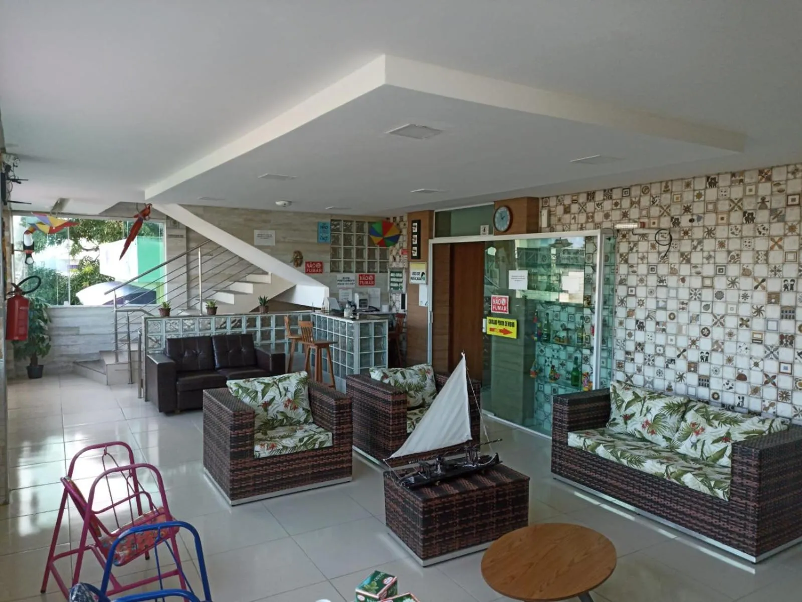Lobby or reception in Suites Porto Frevo